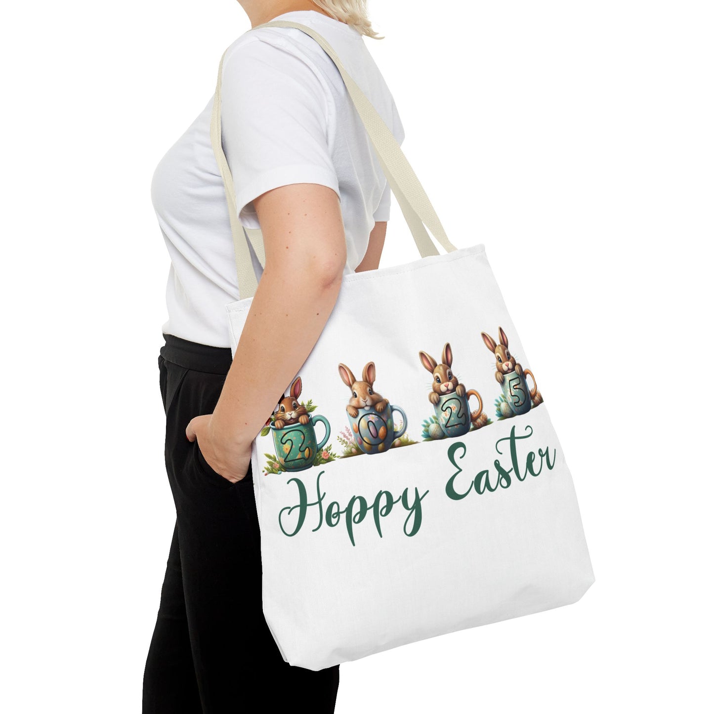 Easter Tote Bag - 2025 Hoppy Easter