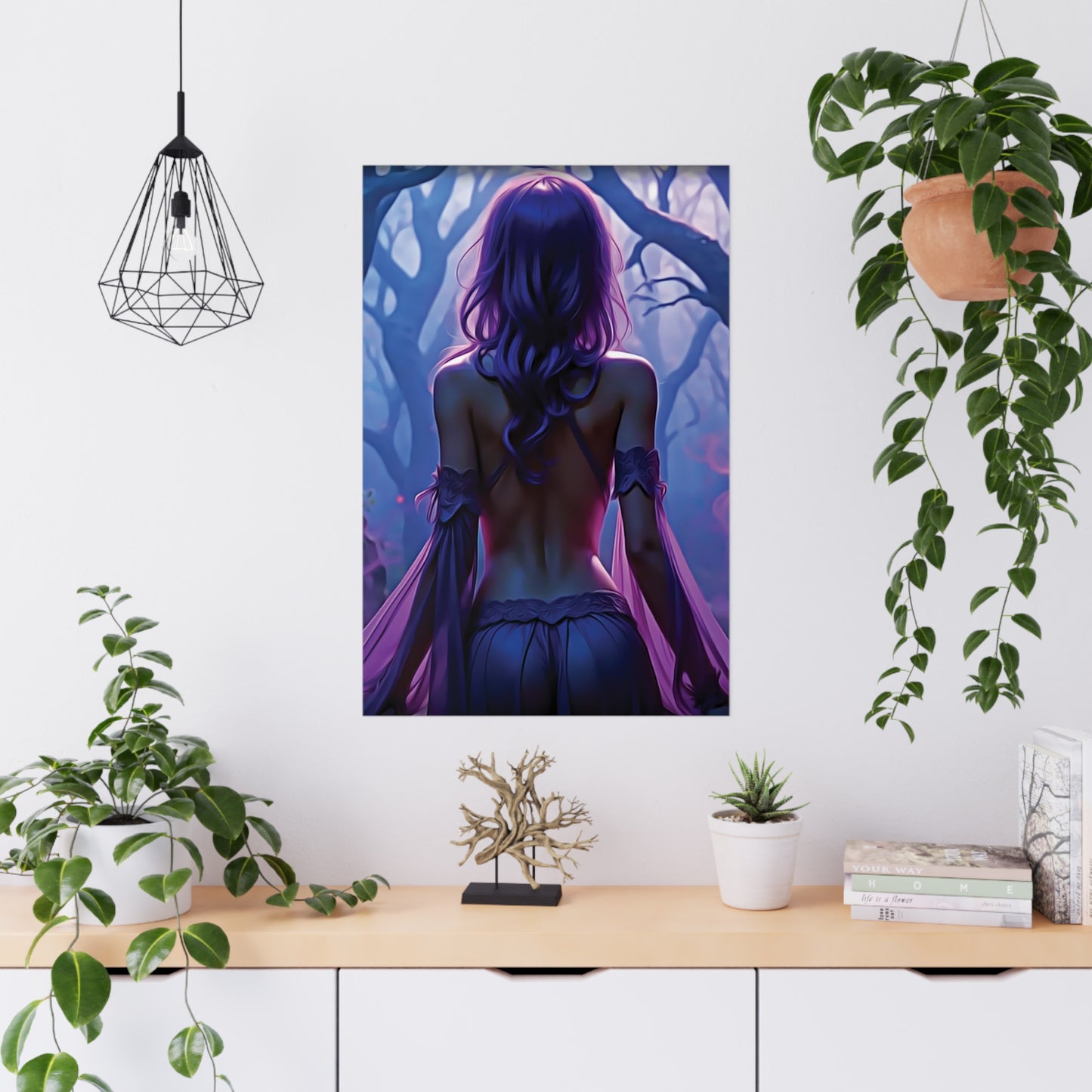 Whisper of the Mystic Woods β Where Magic Finds You π«οΈπ - Mystical Matte Posters for Home Decor, Fantasy Wall Art, Dreamy Room Aesthetic, Gift for Art Lovers, Fairy Tale Vibes