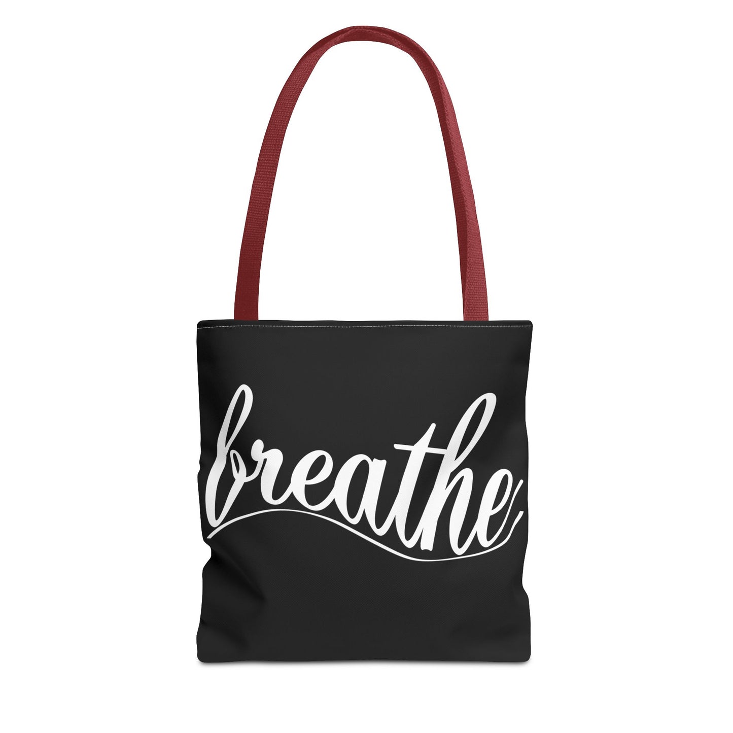 Inspirational 'Breathe' Tote Bag - Motivational Everyday Carry