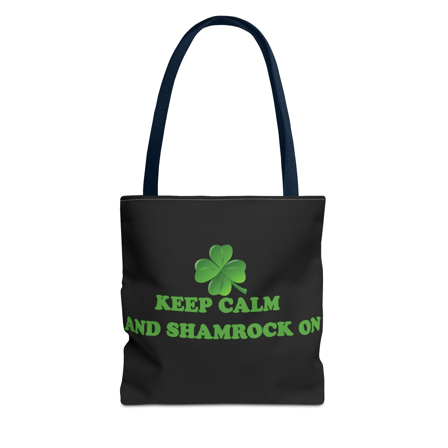 St. Patrick's Day Tote Bag - Keep Calm and Shamrock On