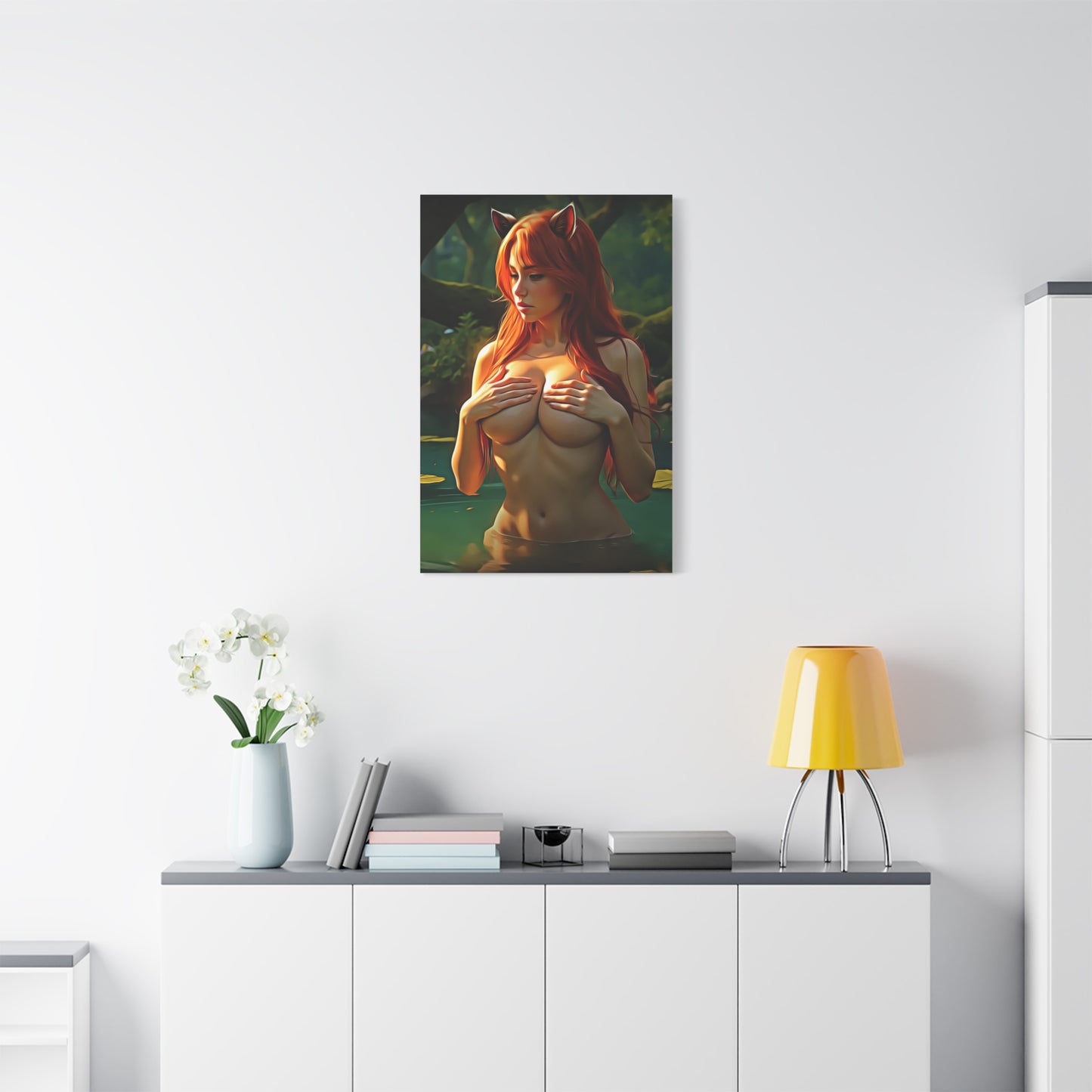 Mystic Forest Guardian – Enchanted Nature Art - Matte Canvas, Stretched, 1.25"
