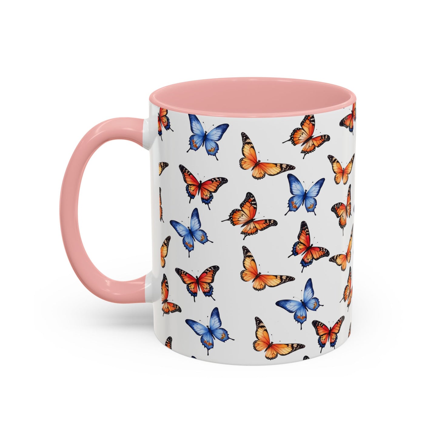 Coffee Mug: Butterfly Abstract Art Design