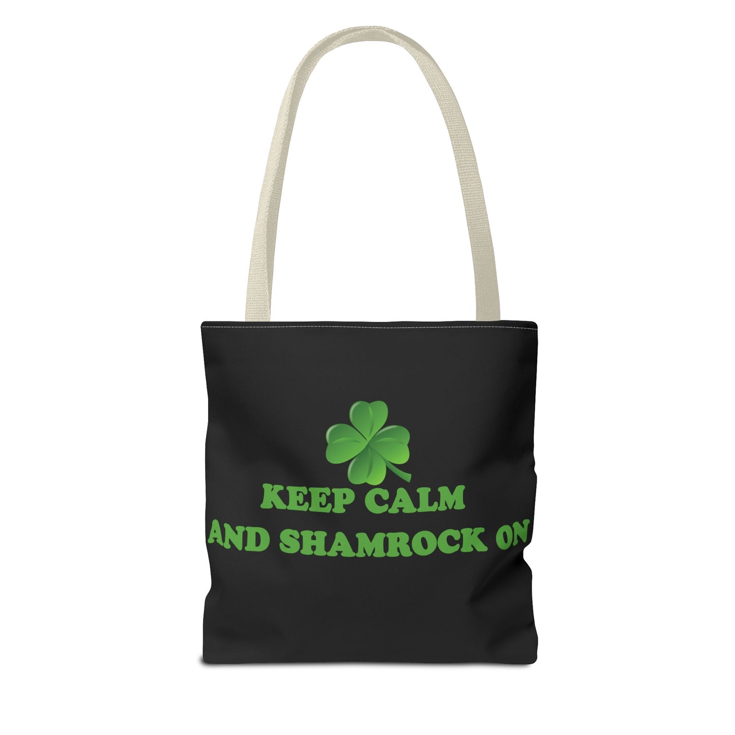 St. Patrick's Day Tote Bag - Keep Calm and Shamrock On