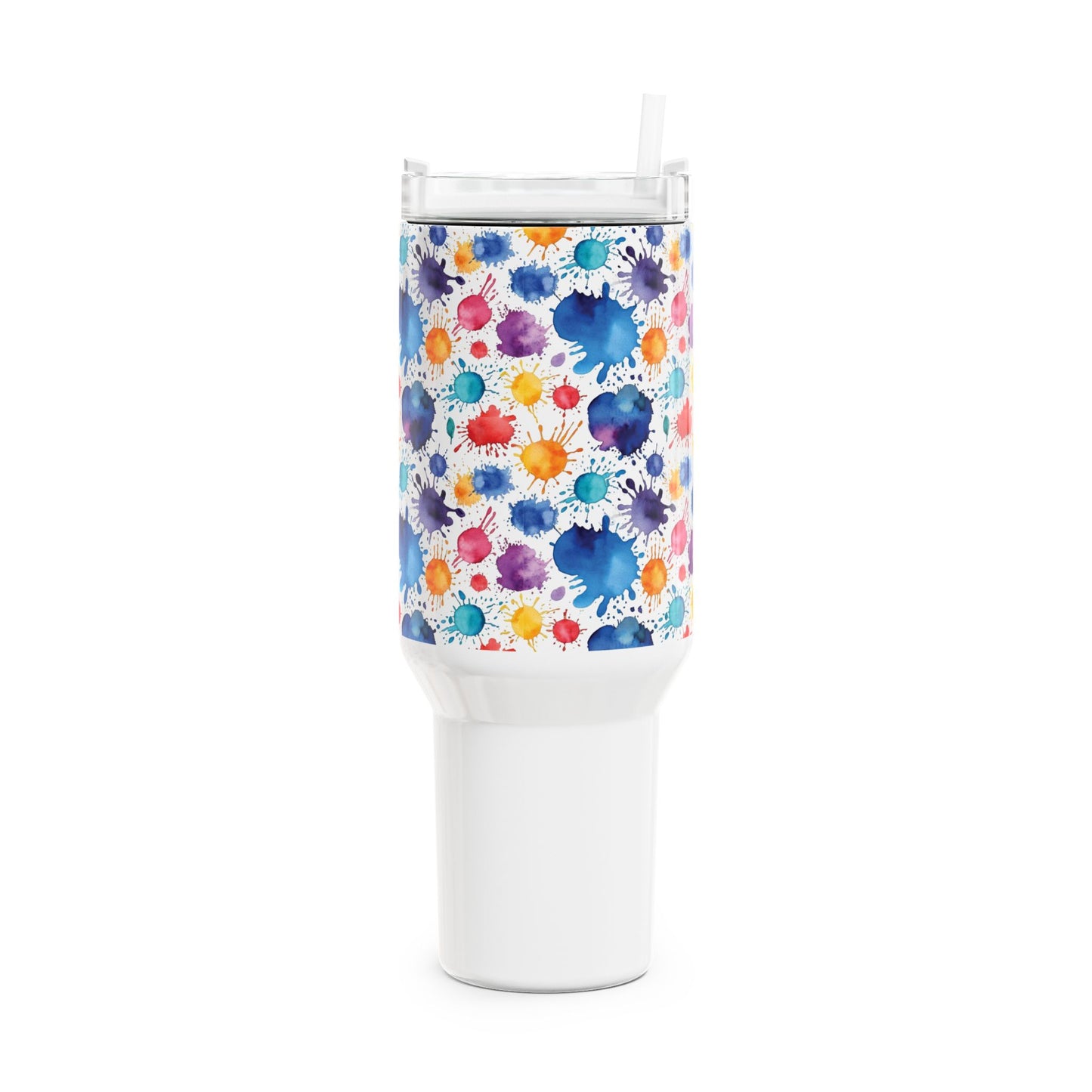 40oz Tumbler - Color Explosin Pattern