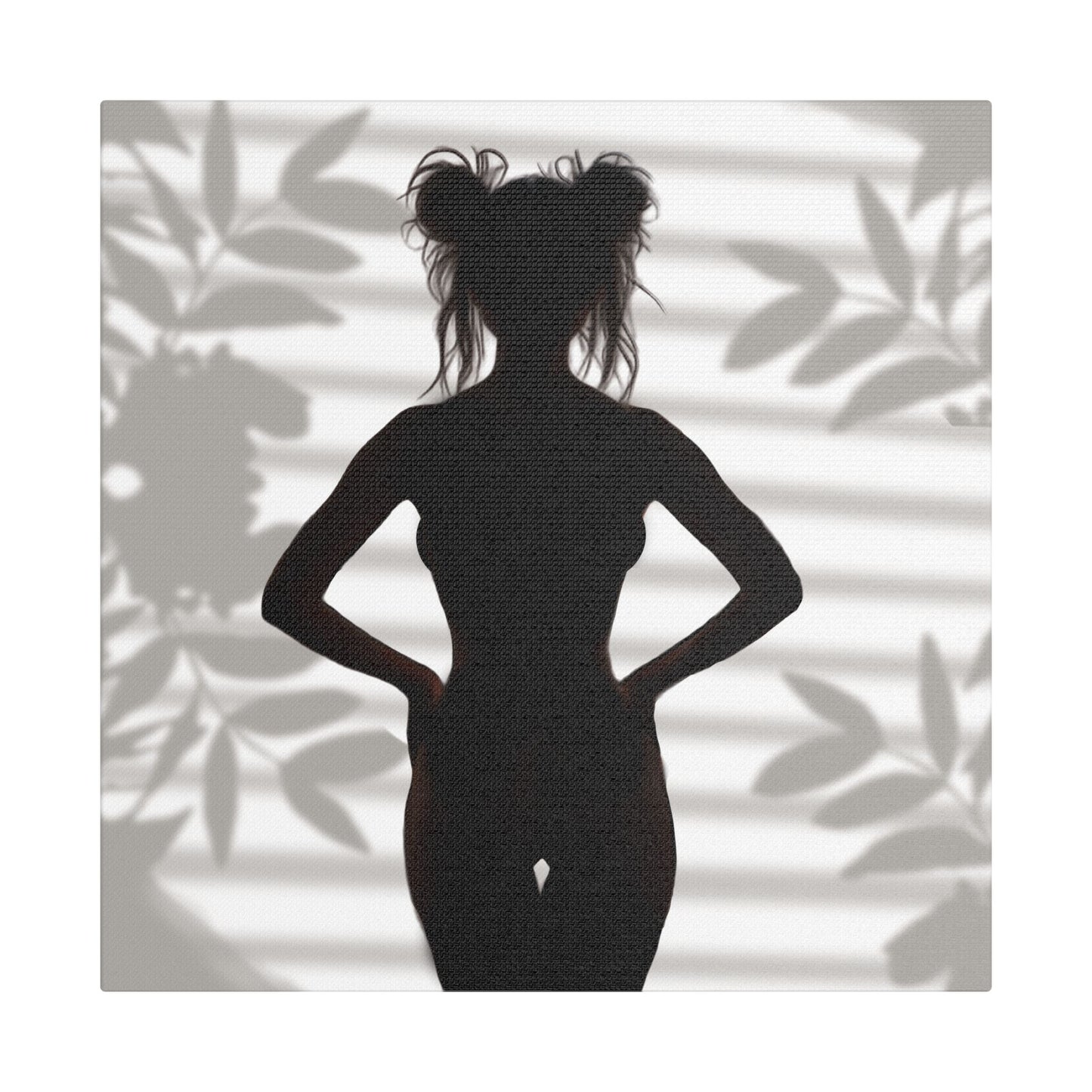 "Roxie" Confident Woman - Empowerment Wall Decor - Silhouette Poster - Elegant Abstract Canvas Art, Home Decor, Minimalist Wall Art, Modern Art, Bedroom Aesthetic, Gift for Art Lovers