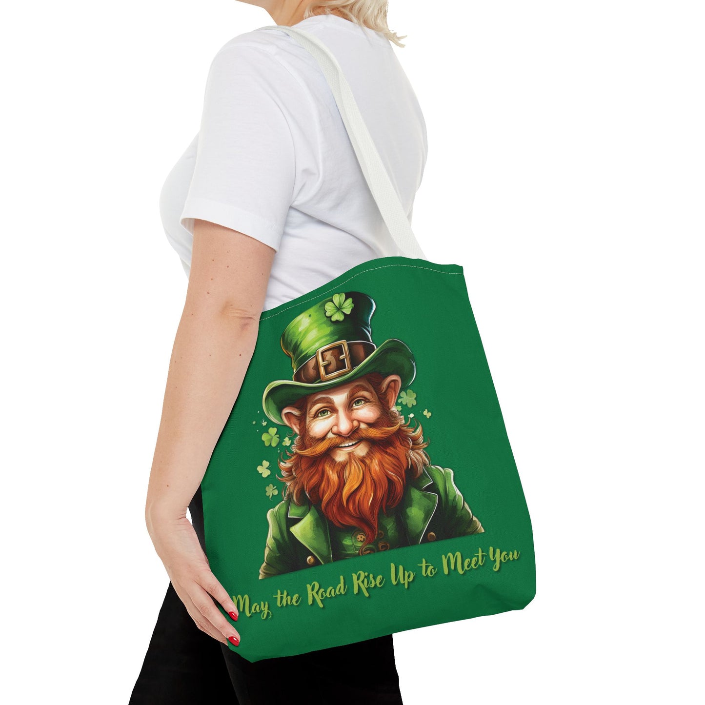 St. Patrick's Day Tote Bag - May the Road Rise Up to Meet You