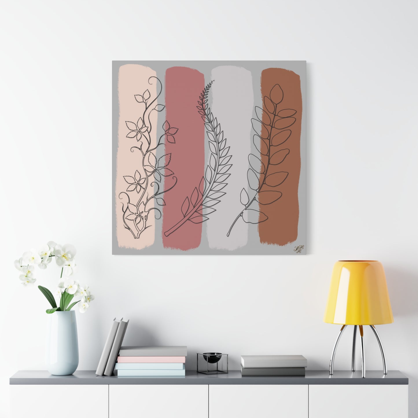 Botanical Wall Art Canvas - Nature-Inspired Home Décor