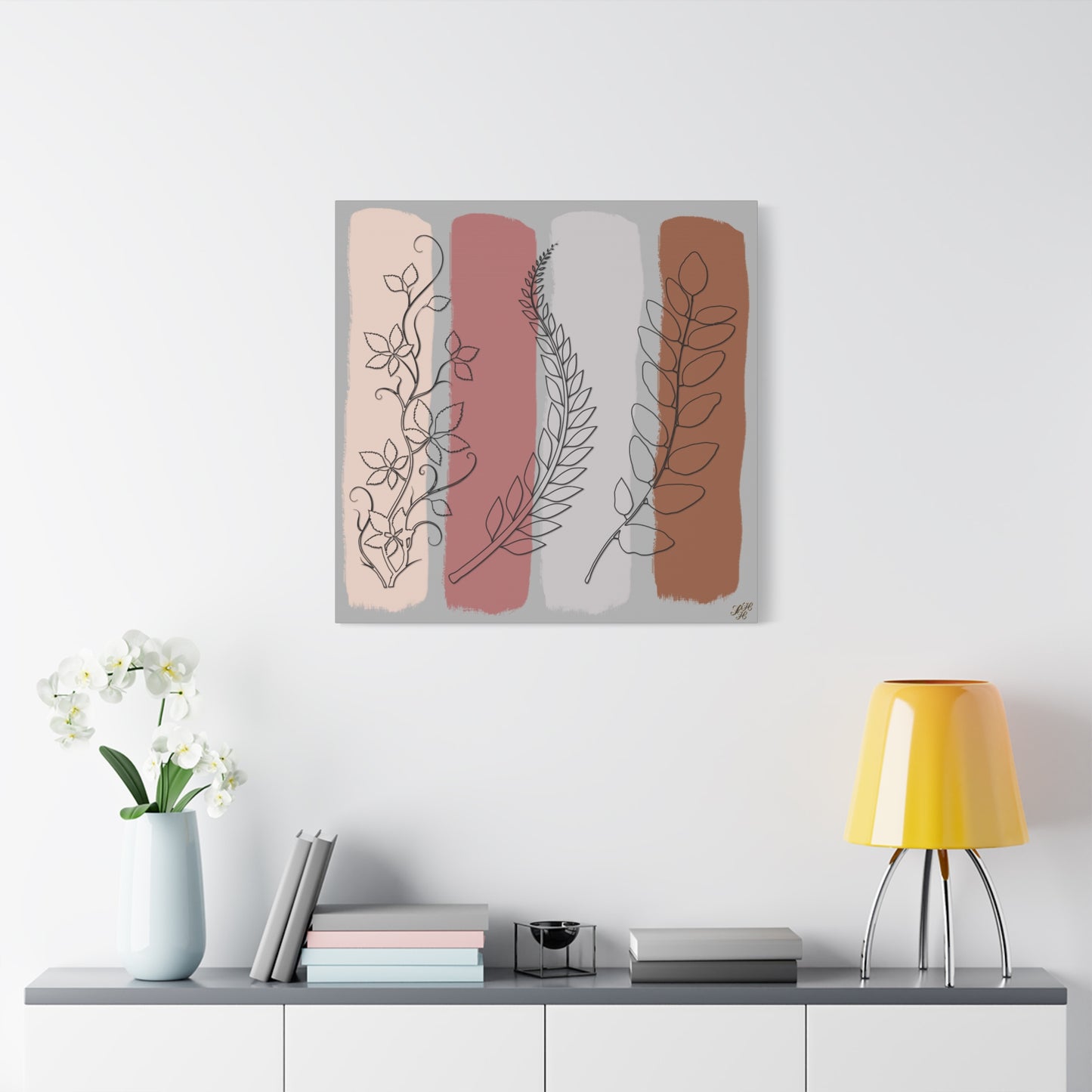 Botanical Wall Art Canvas - Nature-Inspired Home Décor