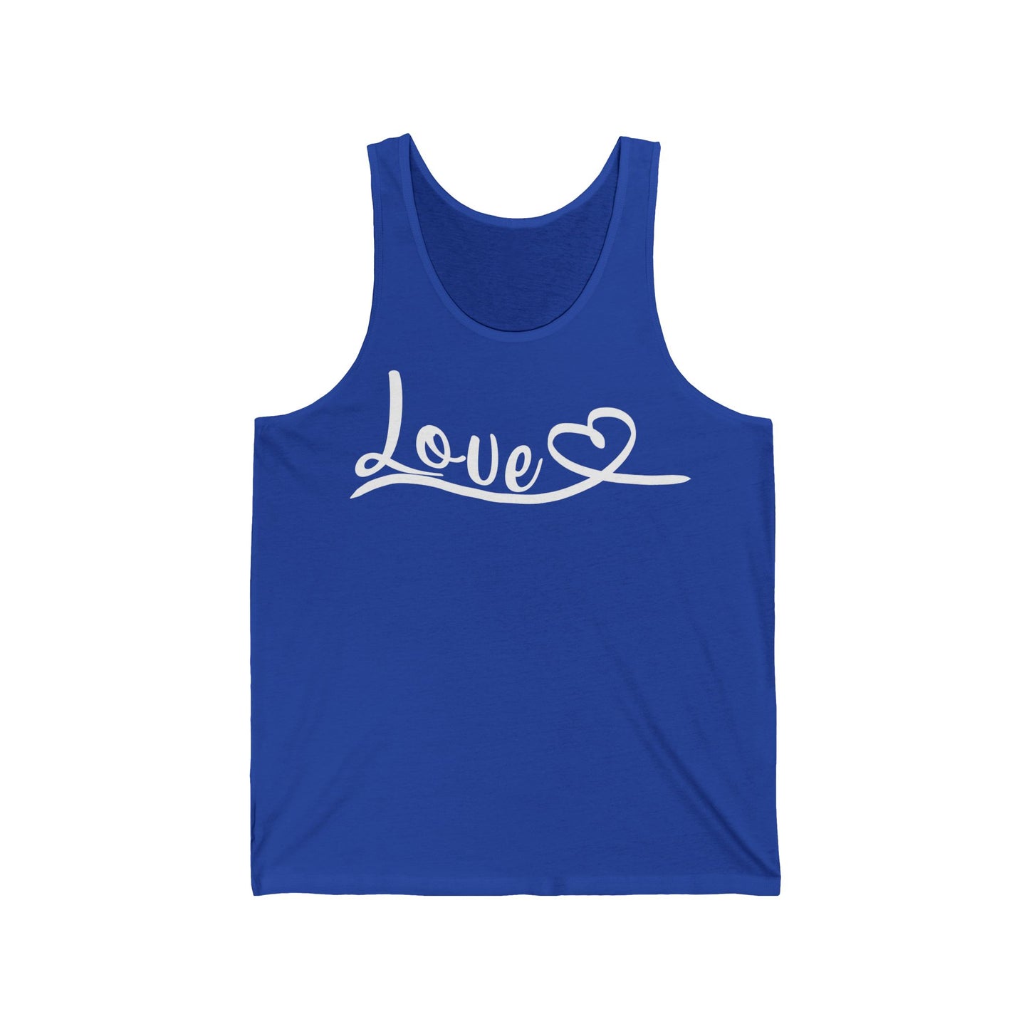 Tank Top "Love in Every Thread" Statement Piece