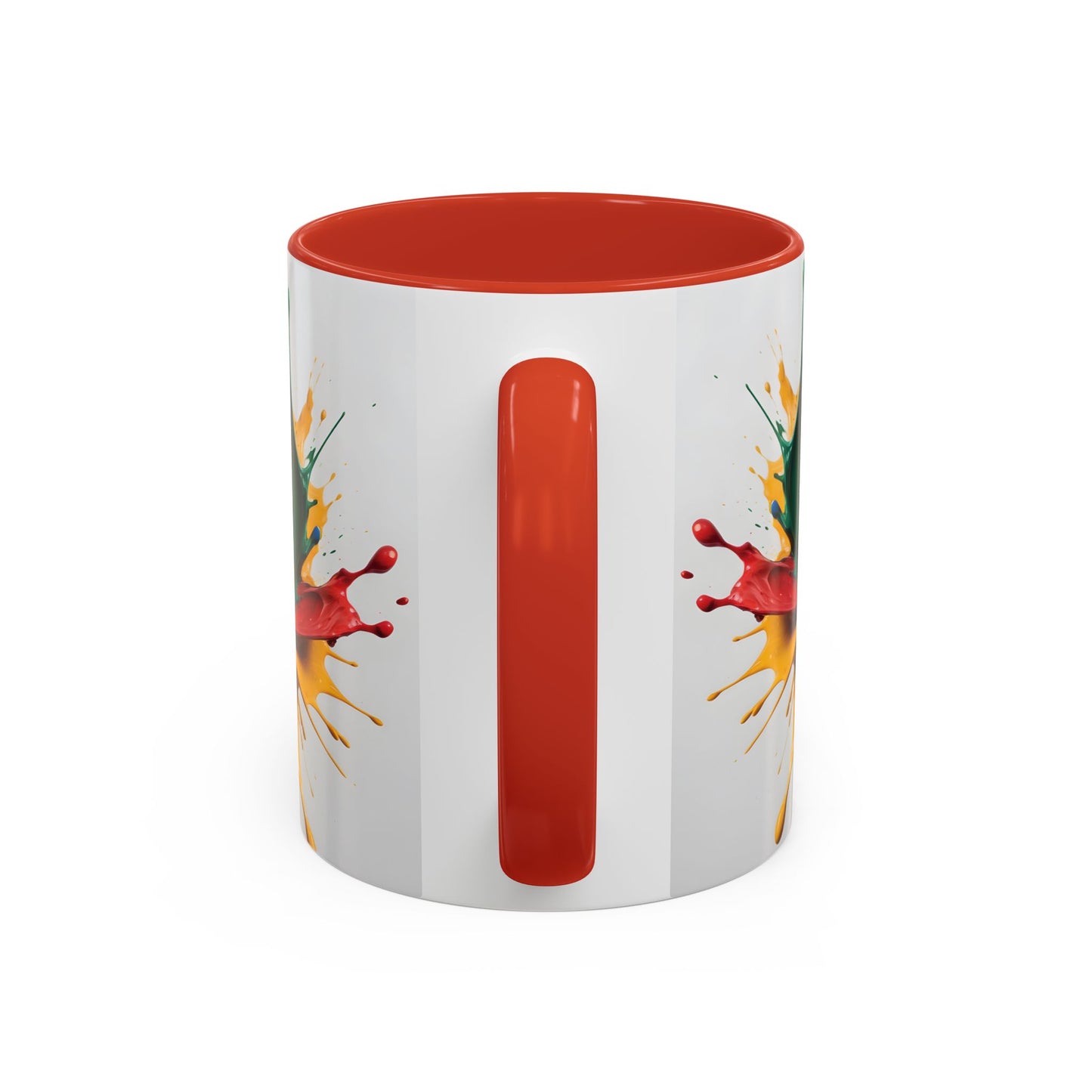 Coffee Mug: Splash of Joy Color Explosion Abstract Art Design