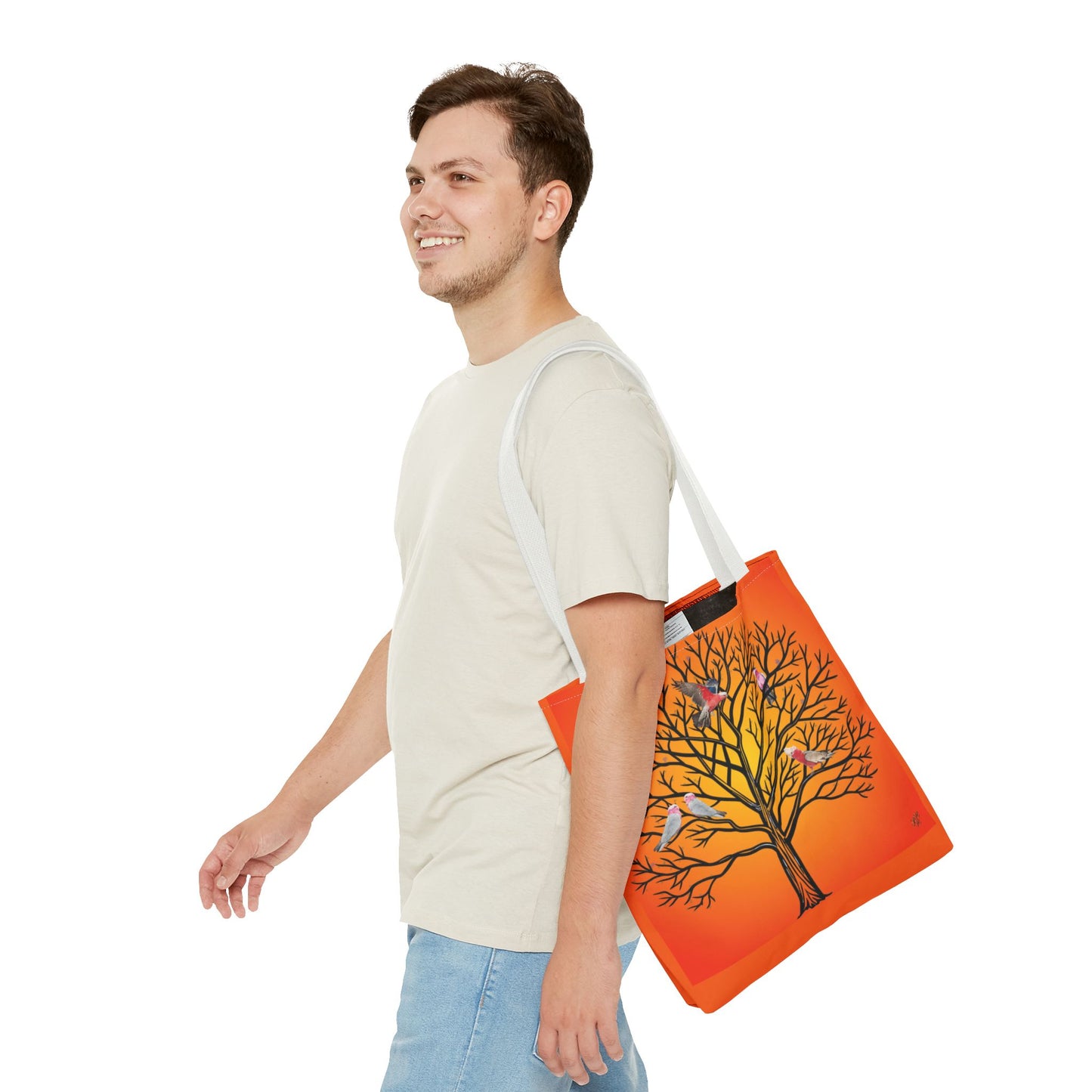 Tote Bag - Australian Pink and Gray Cockatoo (Galah) Digital Art Print