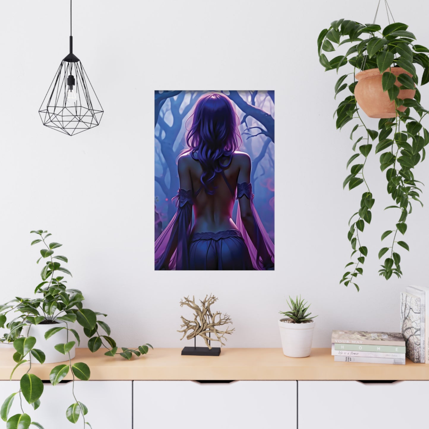 Whisper of the Mystic Woods β Where Magic Finds You π«οΈπ - Mystical Matte Posters for Home Decor, Fantasy Wall Art, Dreamy Room Aesthetic, Gift for Art Lovers, Fairy Tale Vibes