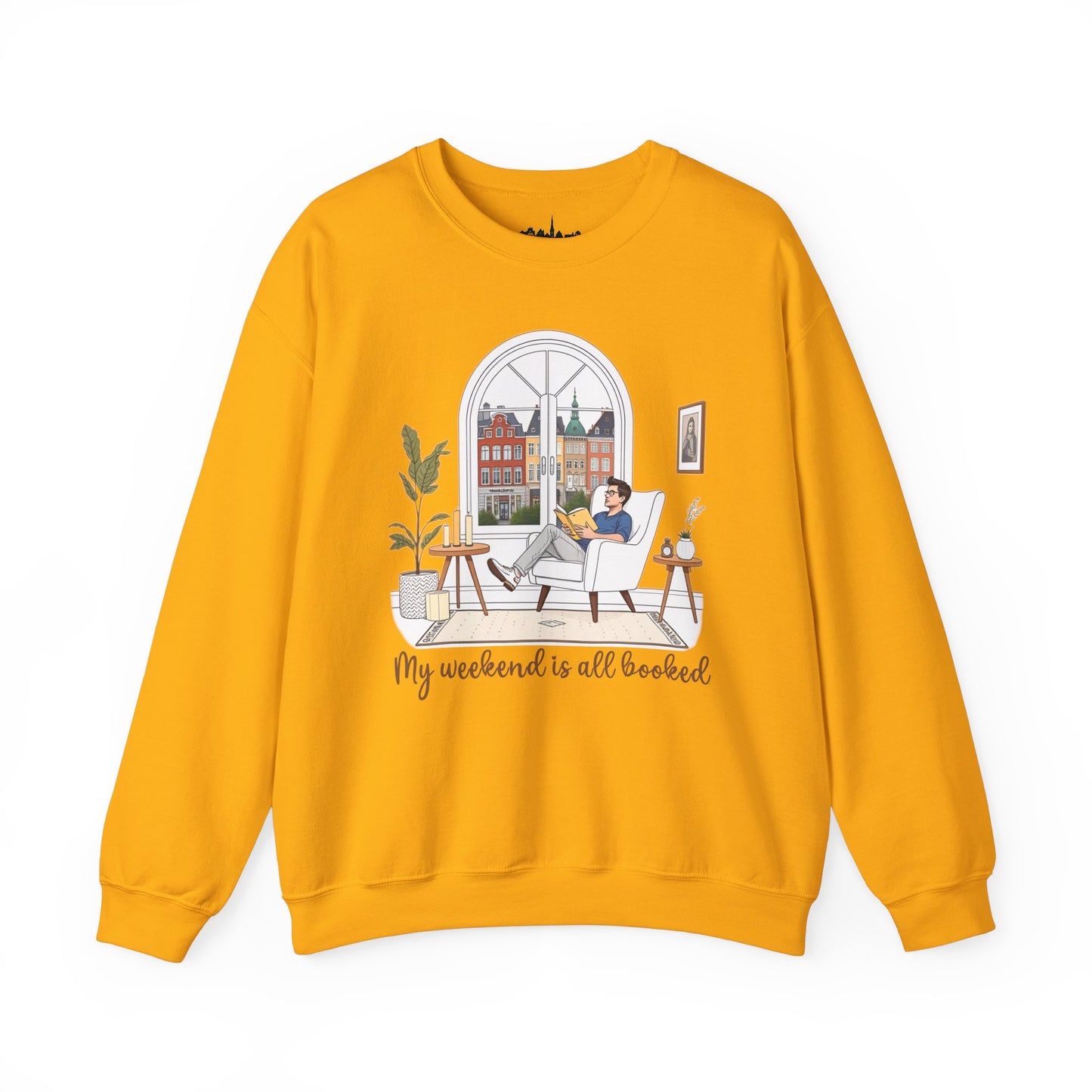 Bookworm Sweatshirt - My Weekend Is All Booked
