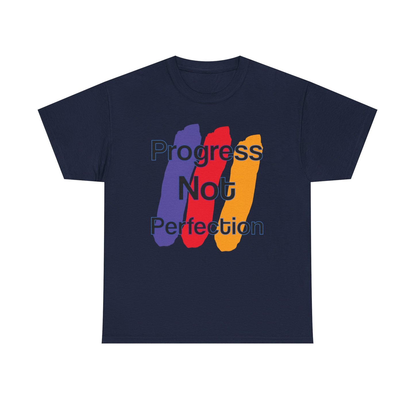 Wear the Win β Progress Is the Real Power ππ¨ - Motivational Unisex Tee | Progress Not Perfection, Casual Wear, Gifts for Dreamers, Self-Improvement, Inspirational Apparel