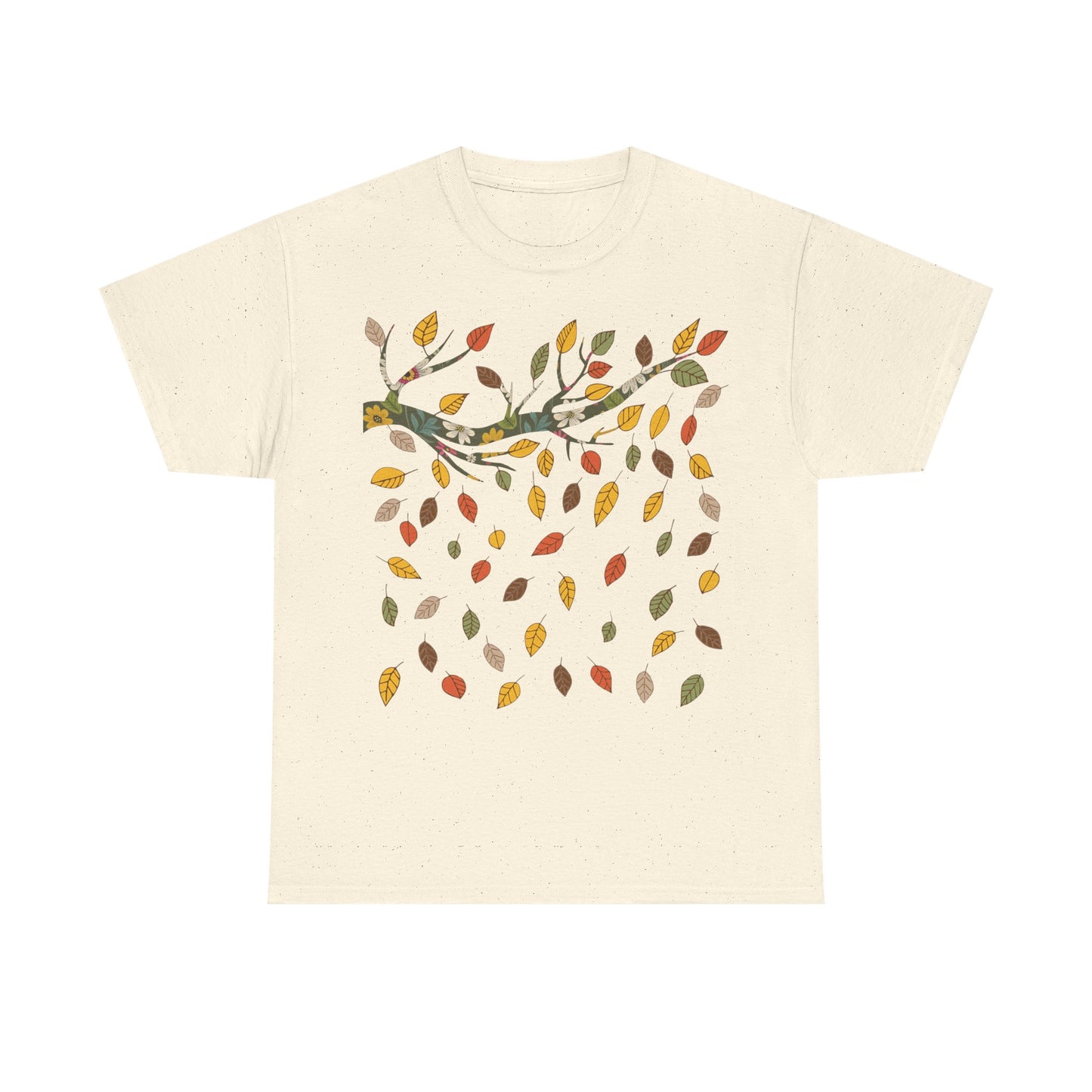 Fall Leaves Unisex Heavy Cotton Tee