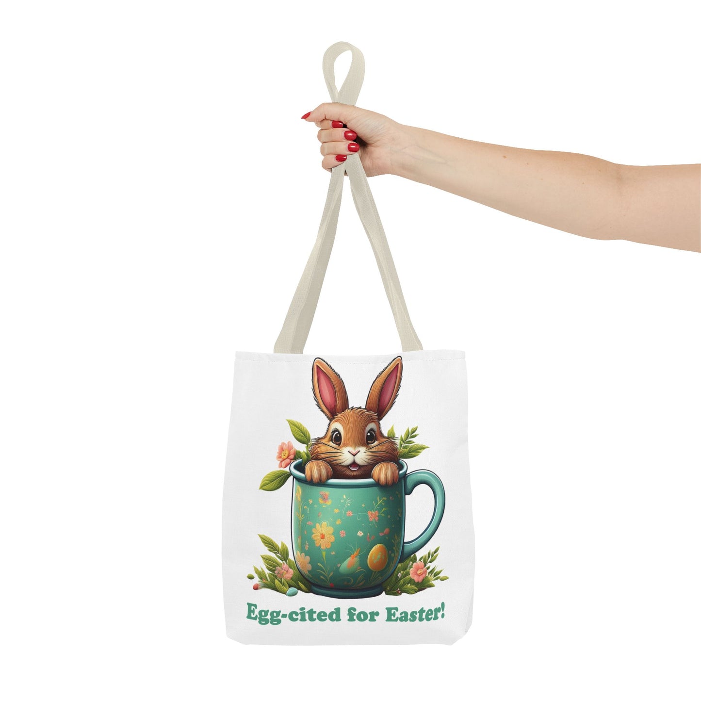 Easter Tote Bag - Egg-cited for Easter!