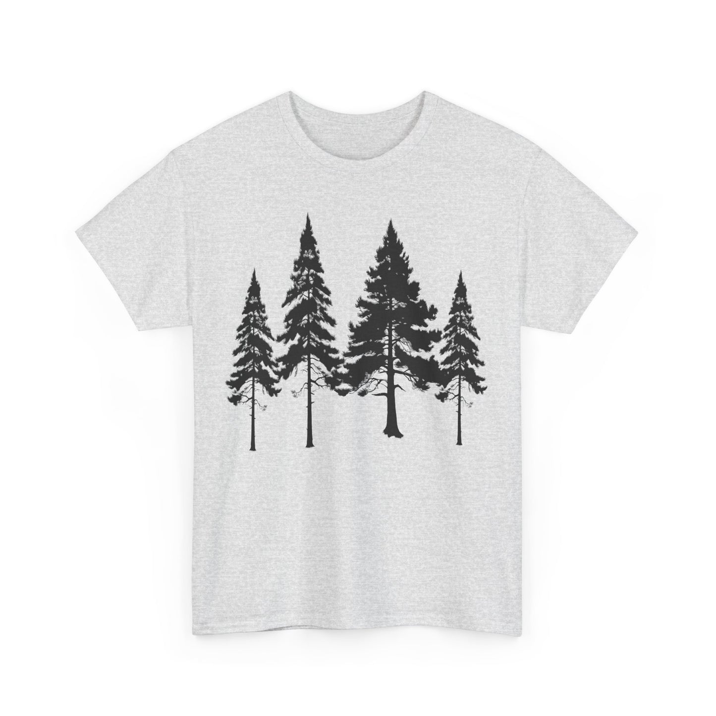 Evergreen Tree Unisex Tee - Stand Tall, Grow Together Nature Lover Shirt