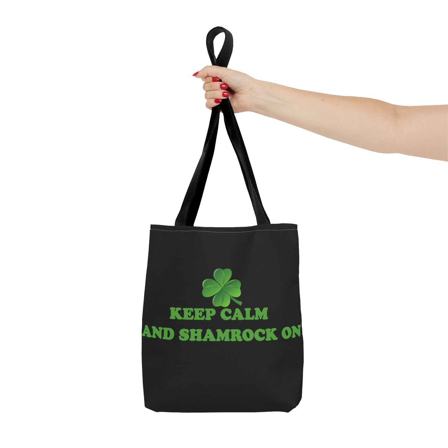 St. Patrick's Day Tote Bag - Keep Calm and Shamrock On