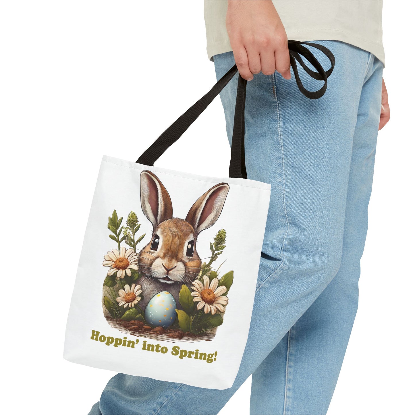 Easter Tote Bag - Hoppin’ into Spring!