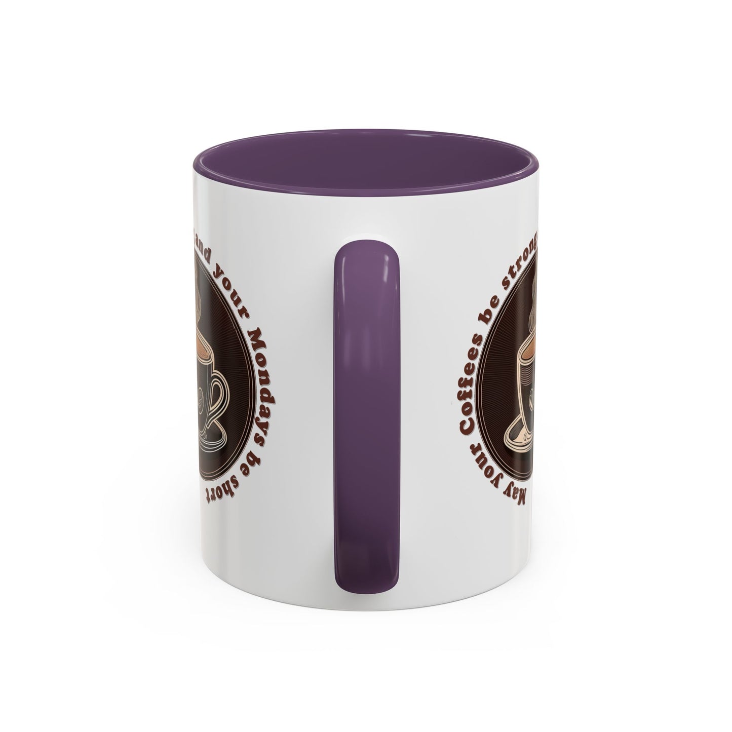 Coffee Mug - Strong Coffee, Short Monday Quote