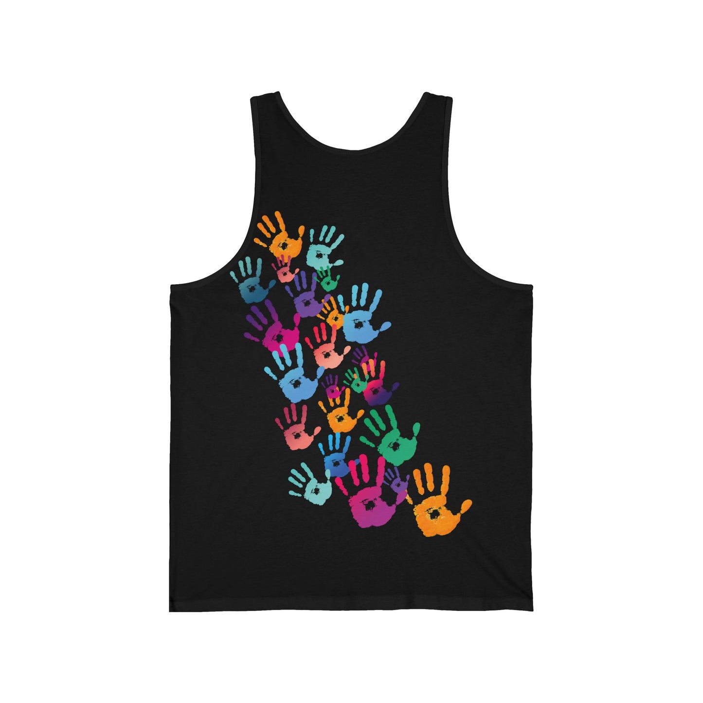 Colorful Handprints Tank Top