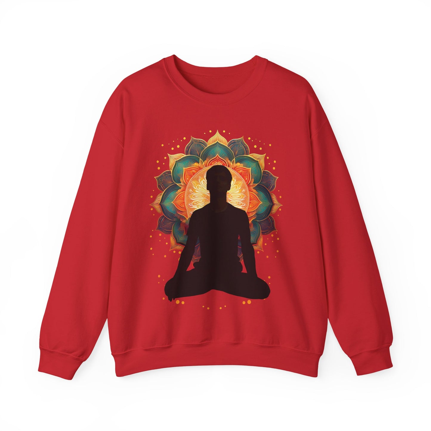 Zen Buddha Sweatshirt - Relaxation Gift, Meditation Apparel, Cozy Layer, Yoga Shirt, Spiritual Fashion, Mindfulness Outfit