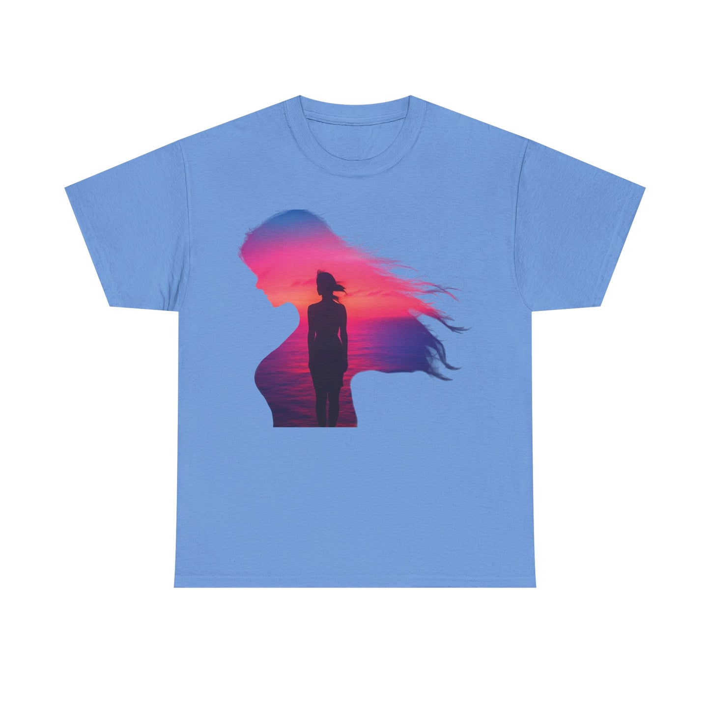 Sunset Soul โ Where Color Meets Calm and Every Horizon Inspires ๐
โจ - Sunset Silhouette Tee, Unisex Cotton Shirt, Artistic Graphic T-Shirt, Casual Fashion Top, Gift for Nature Lovers