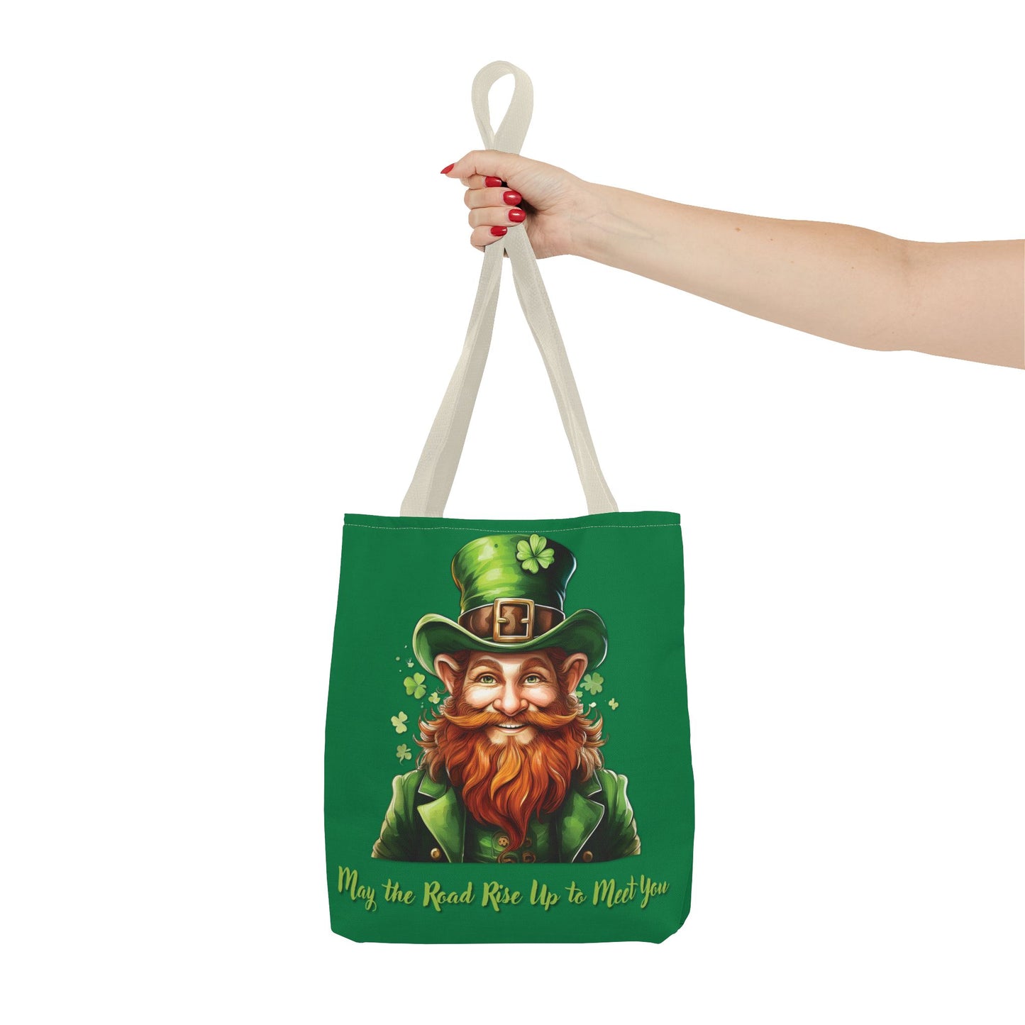 St. Patrick's Day Tote Bag - May the Road Rise Up to Meet You