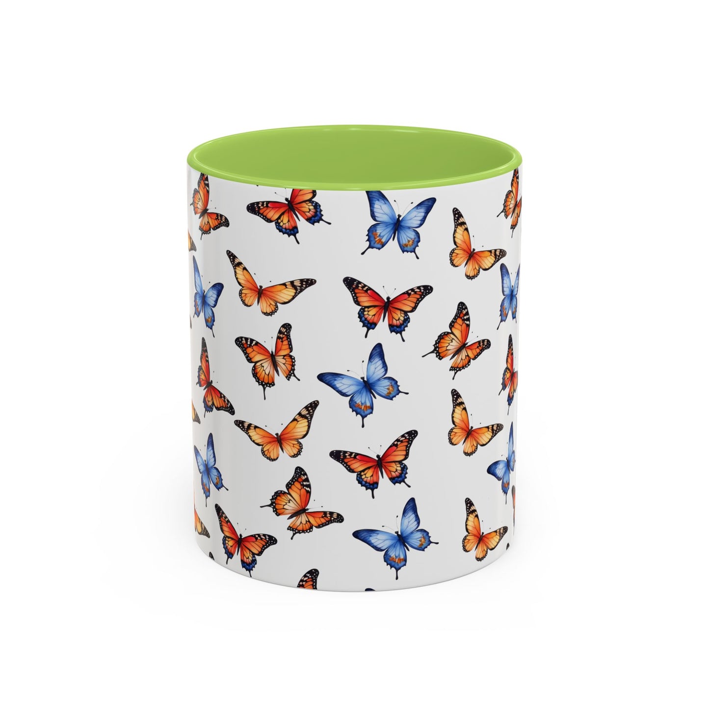 Coffee Mug: Butterfly Abstract Art Design