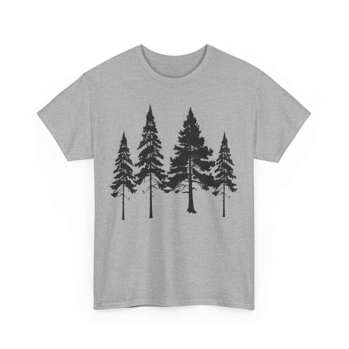 Evergreen Tree Unisex Tee - Stand Tall, Grow Together Nature Lover Shirt