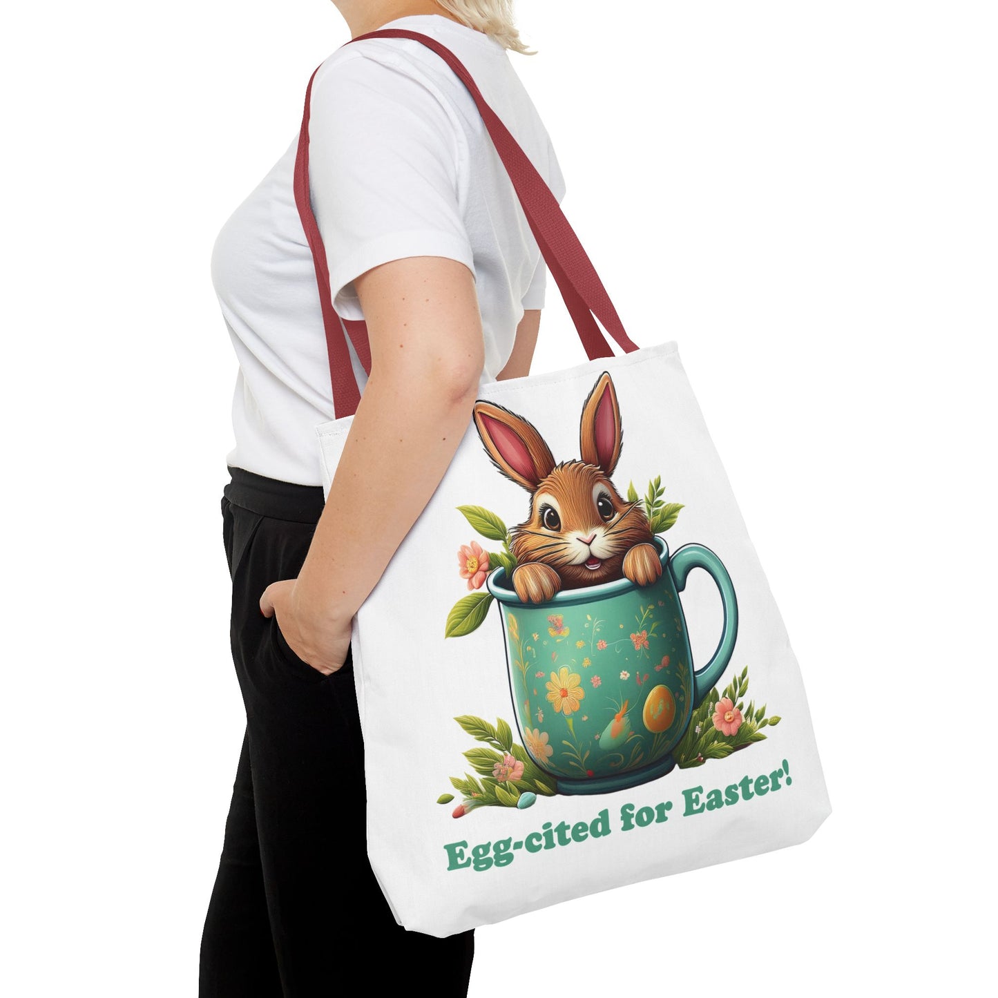 Easter Tote Bag - Egg-cited for Easter!
