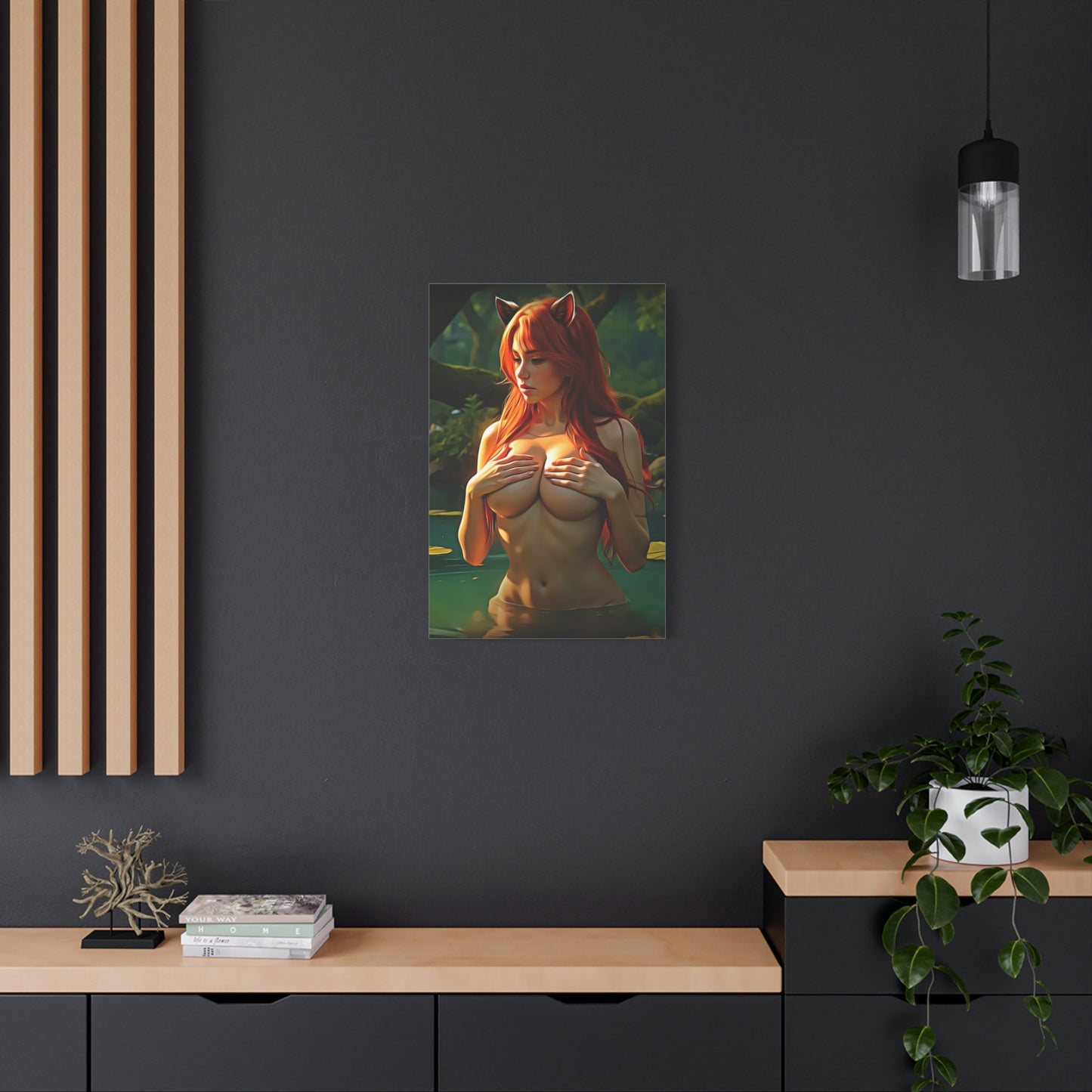 Mystic Forest Guardian – Enchanted Nature Art - Matte Canvas, Stretched, 1.25"