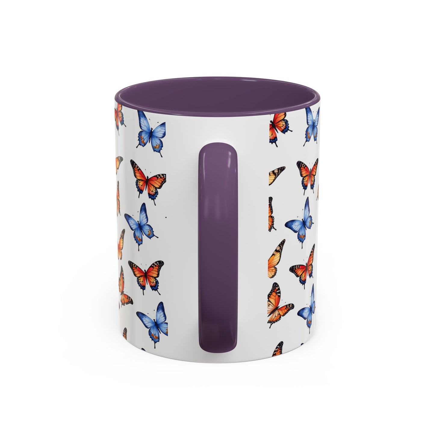Coffee Mug: Butterfly Abstract Art Design