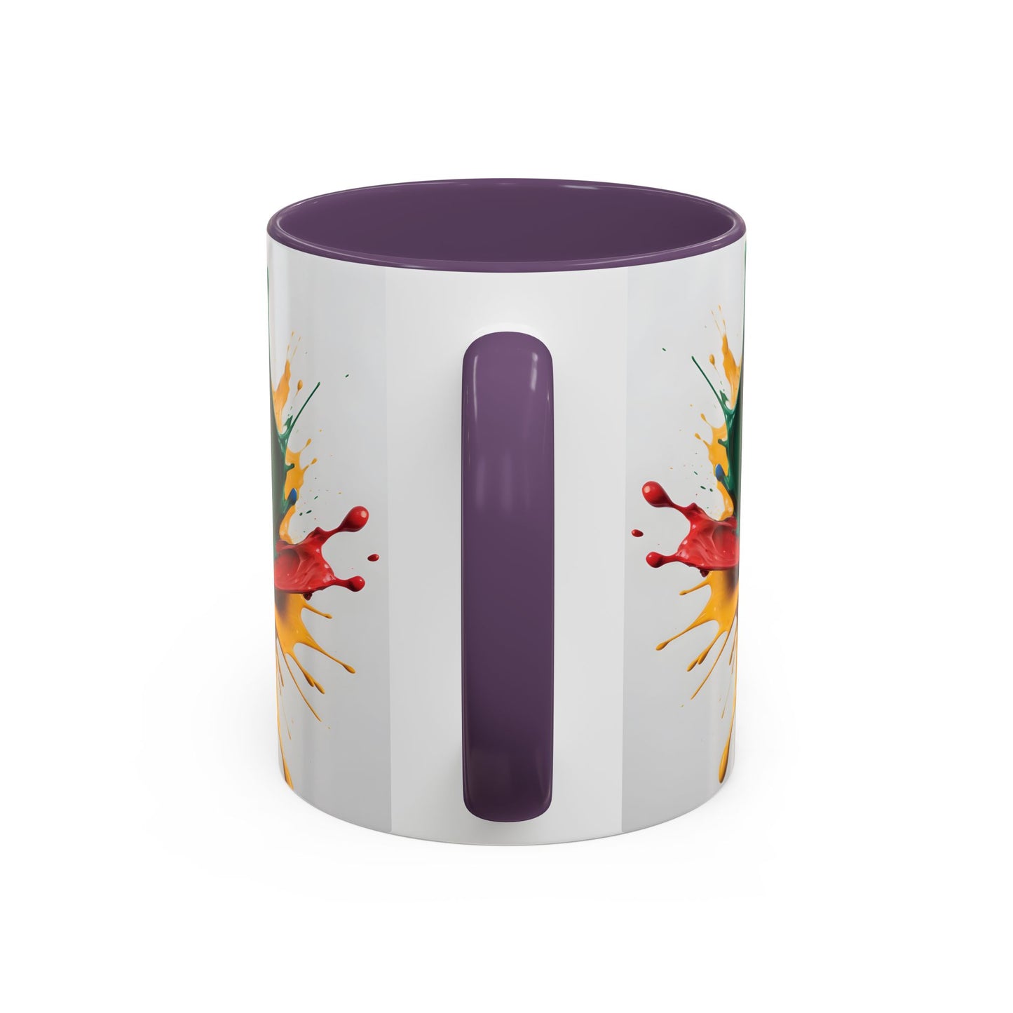 Coffee Mug: Splash of Joy Color Explosion Abstract Art Design