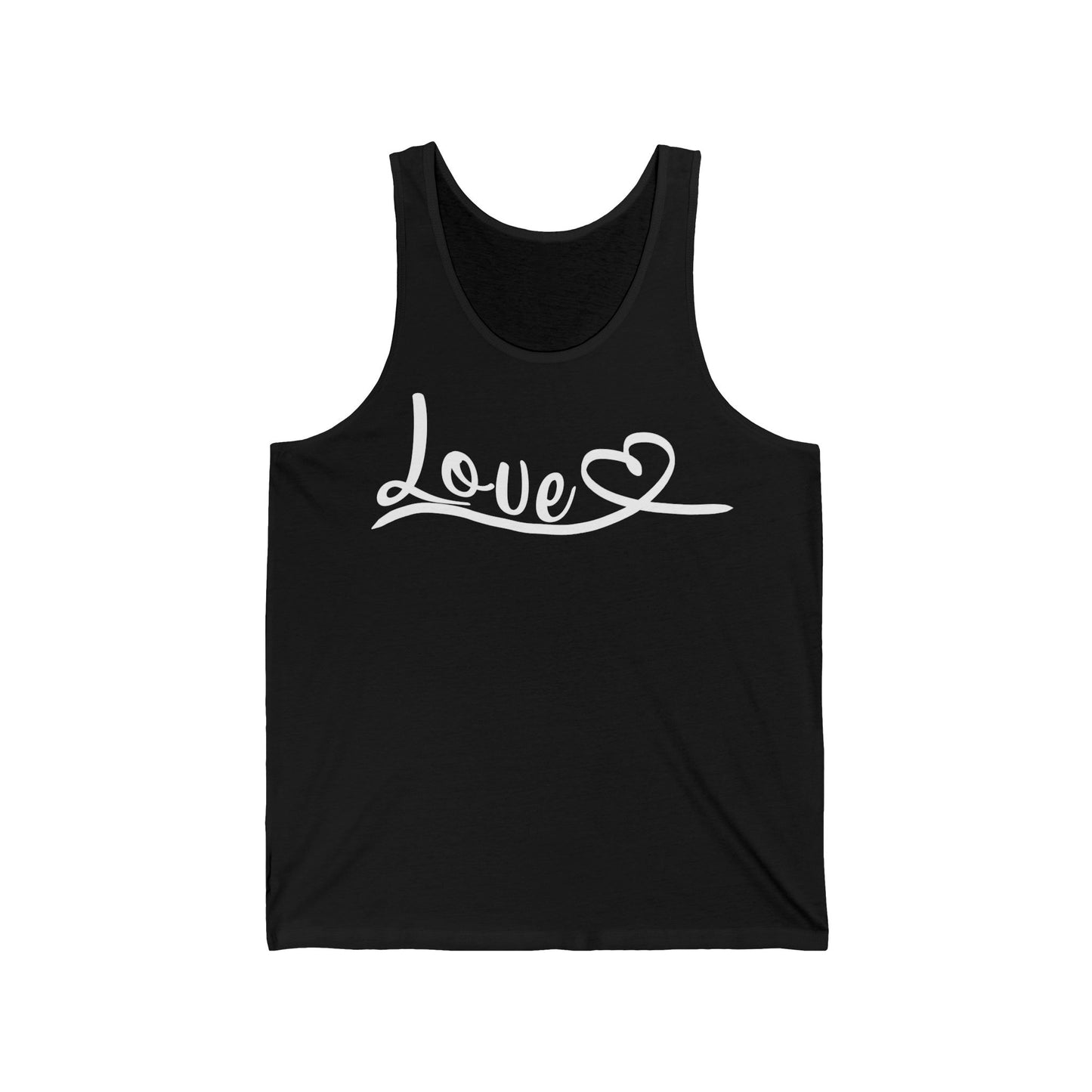 Tank Top "Love in Every Thread" Statement Piece