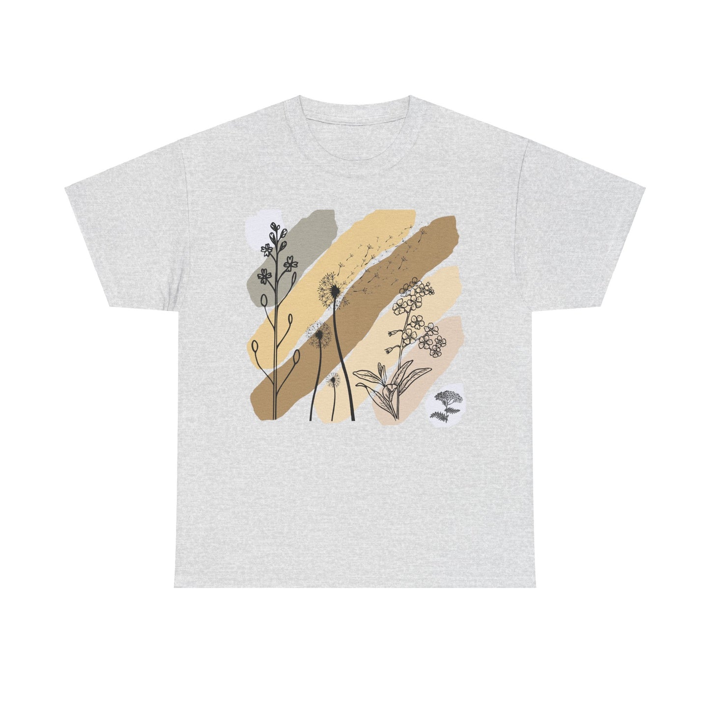 Plant Lover Tee - Wildflower Whispers: Where Simple Meets Soul