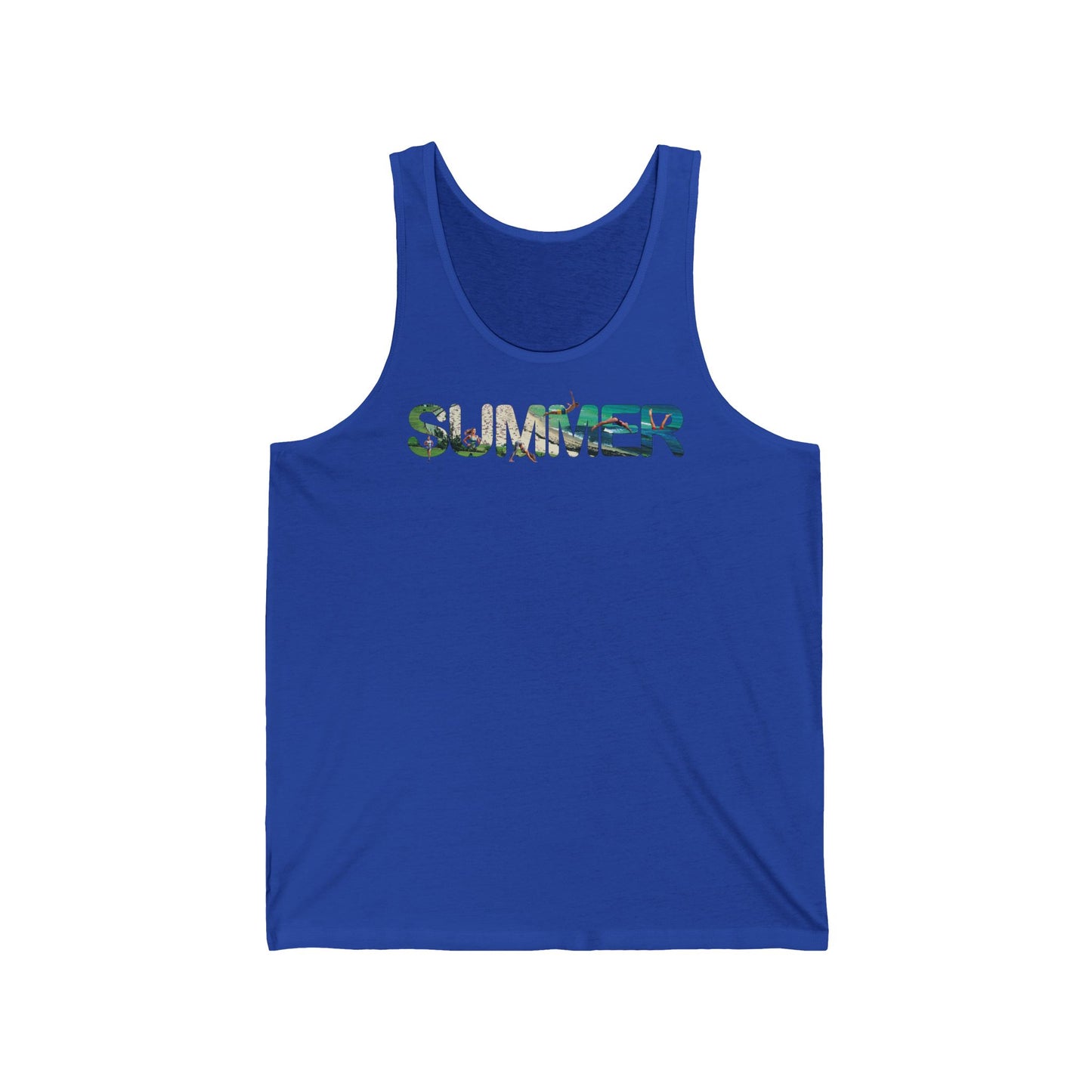 Summer Vibes Unisex Tank Top - Perfect for Beach Days and Casual Outings