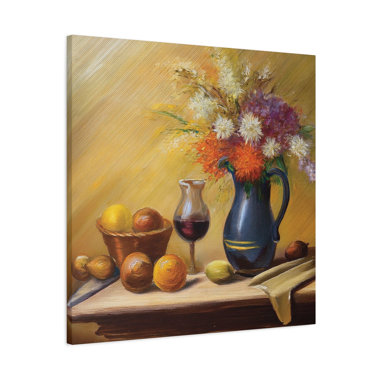 Canvas Print - Vibrant Still Life Symphony