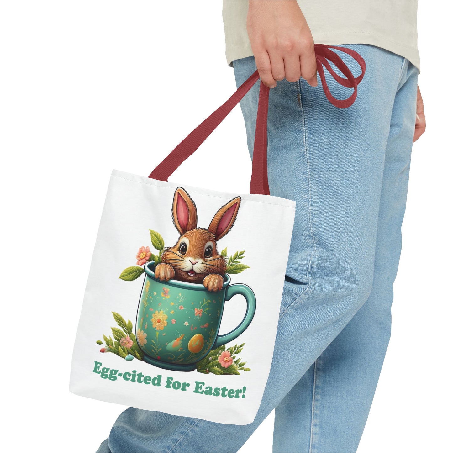 Easter Tote Bag - Egg-cited for Easter!