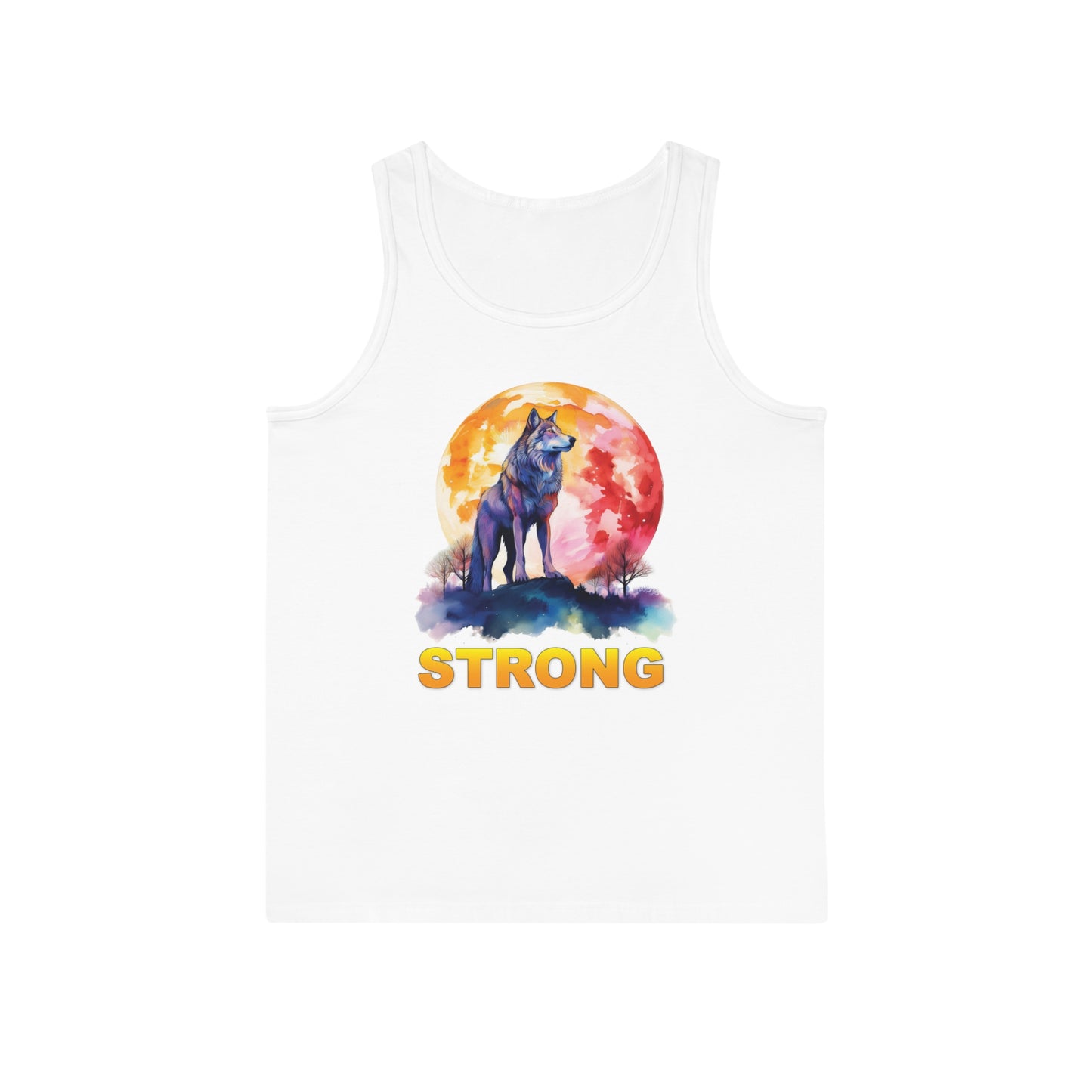 Wolf Strong Unisex Tank Top