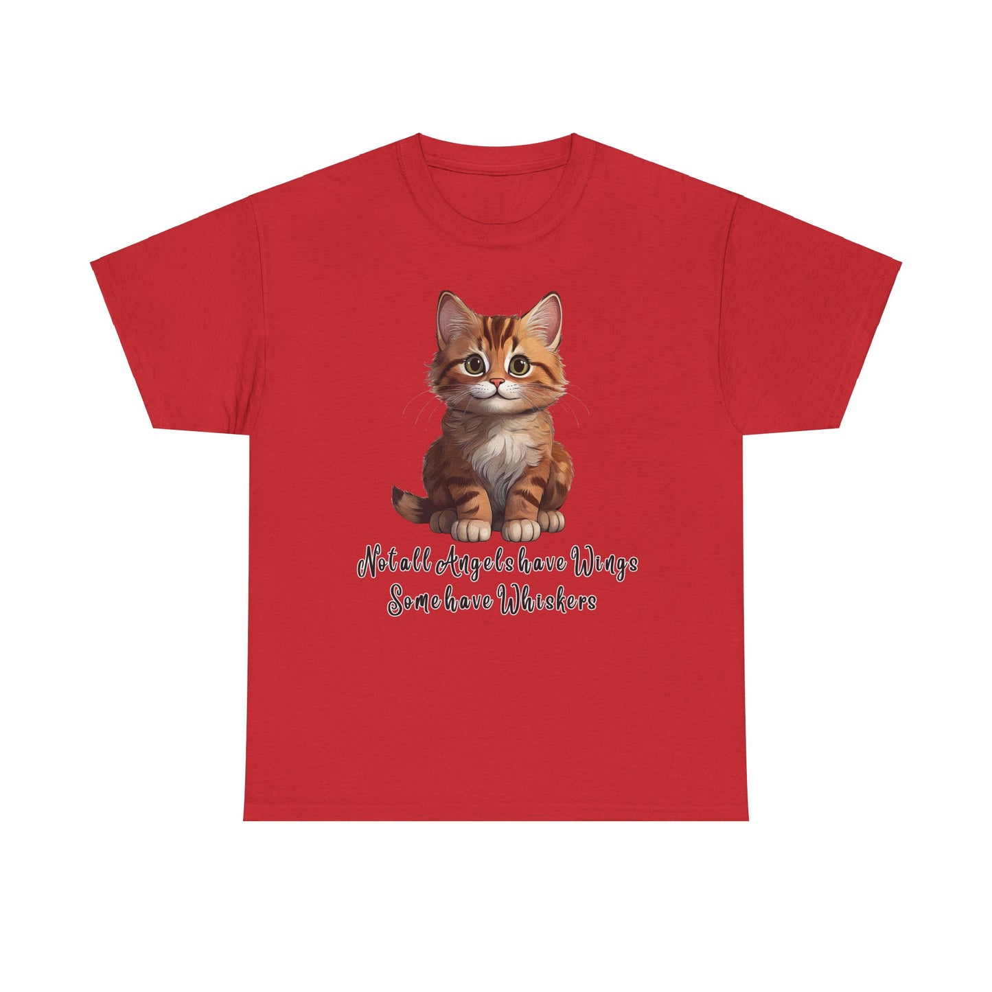 Cat Lover T-Shirt - Not all Angels have Wings, some have whiskers