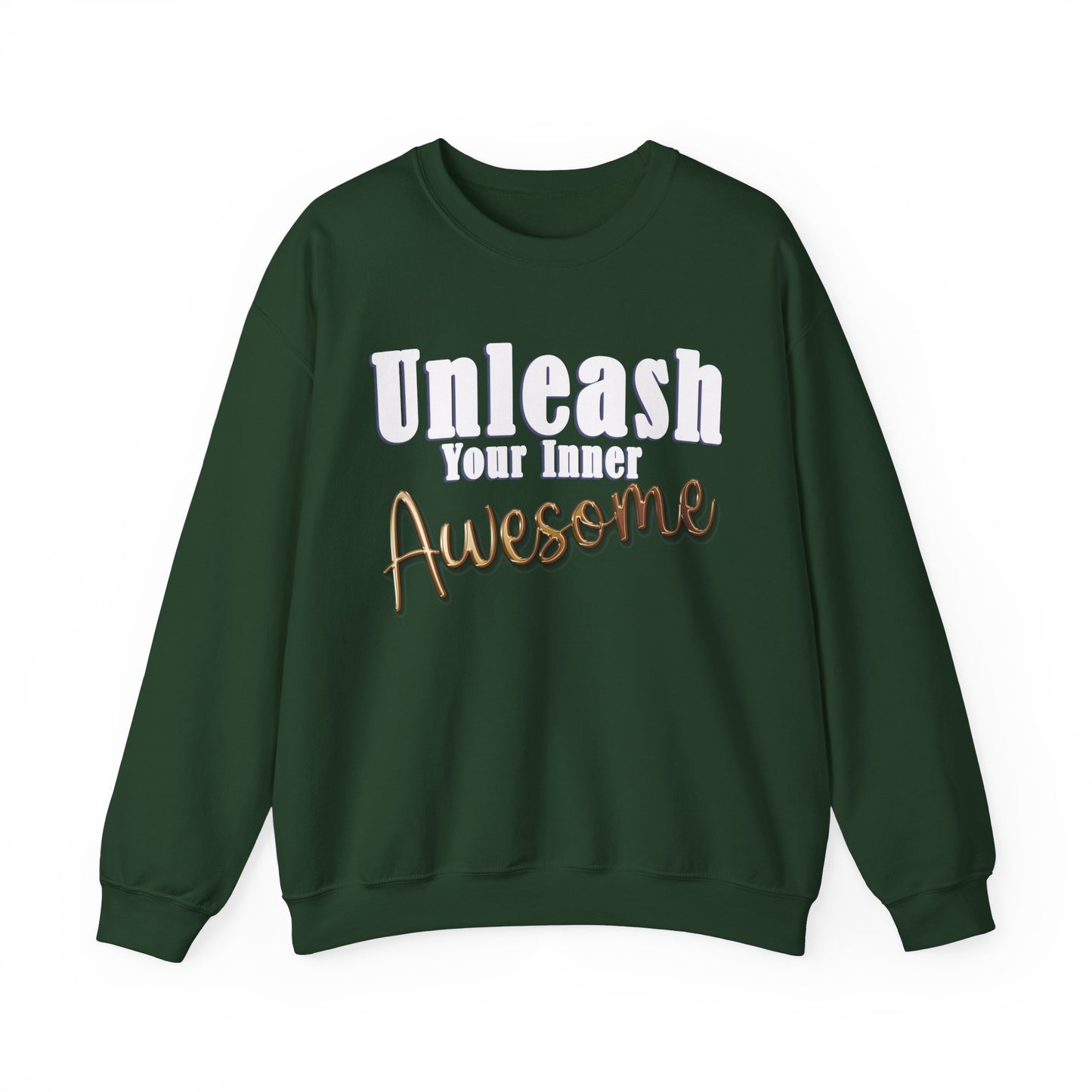 Unisex Heavy Blend™ Crewneck Sweatshirt - Unleash Your Inner Awesome