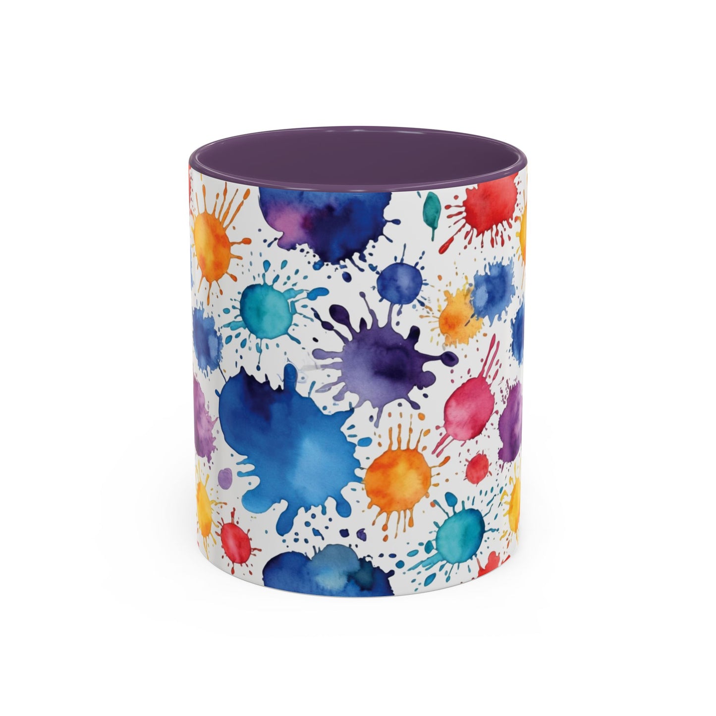 Coffee Mug: Splash Color Explosion Abstract Art Design