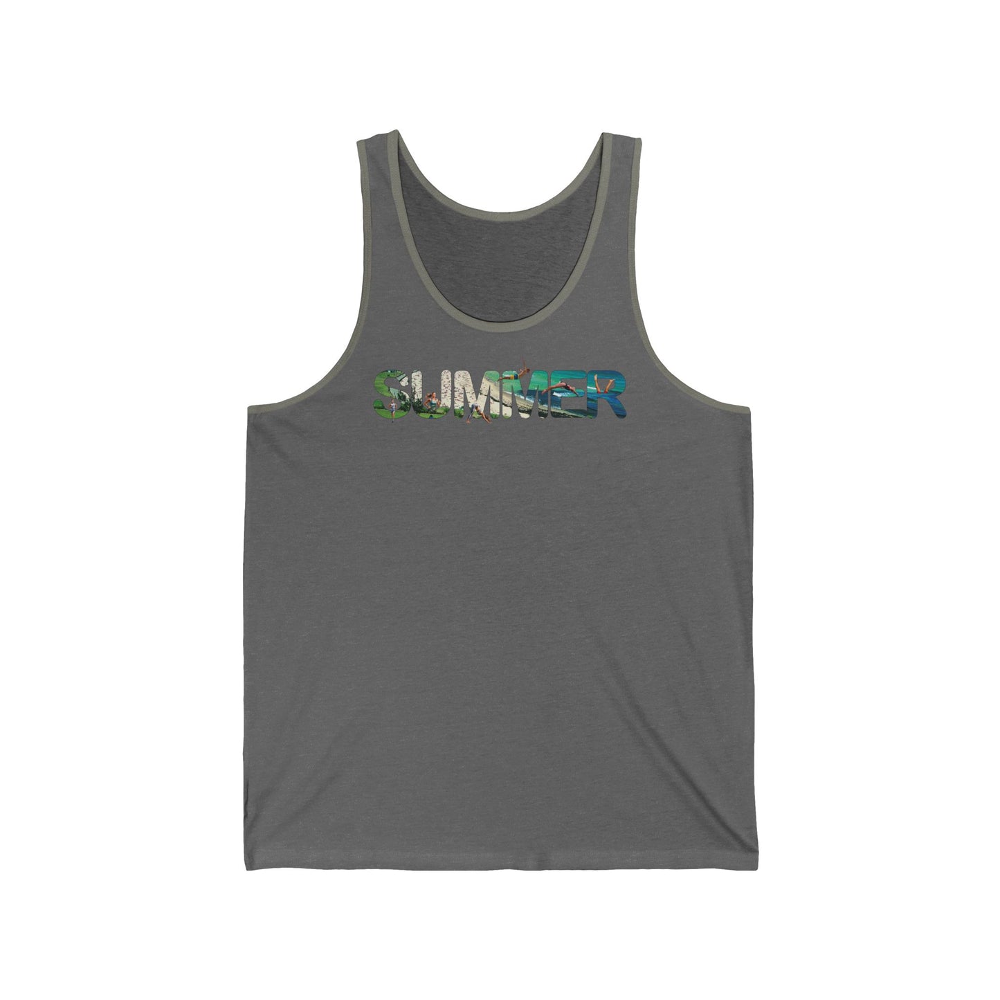 Summer Vibes Unisex Tank Top - Perfect for Beach Days and Casual Outings