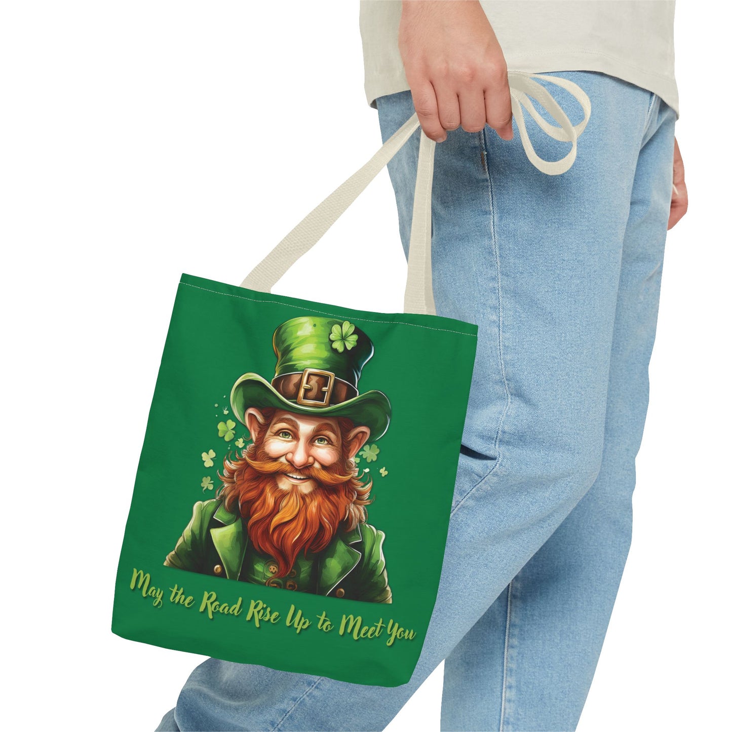 St. Patrick's Day Tote Bag - May the Road Rise Up to Meet You
