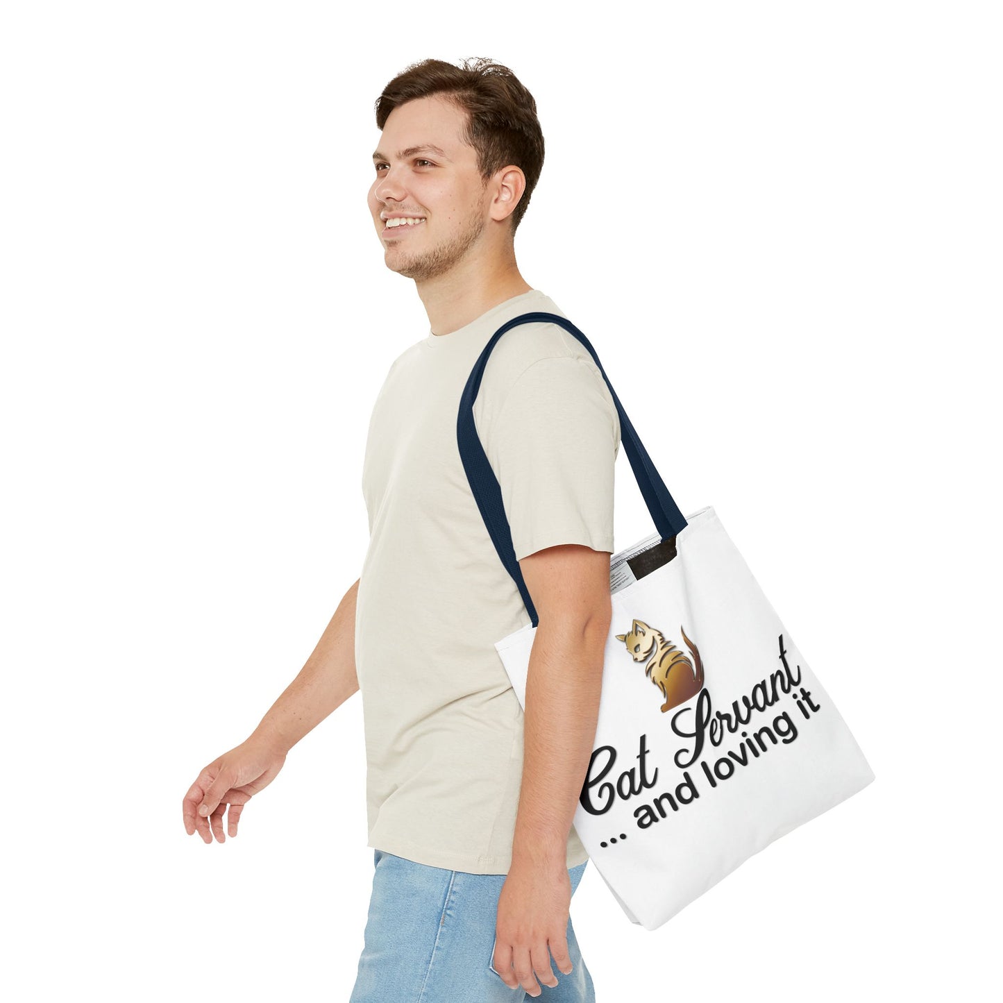 Cat Servant... and loving it - Tote Bag - Perfect Gift for Cat Lovers