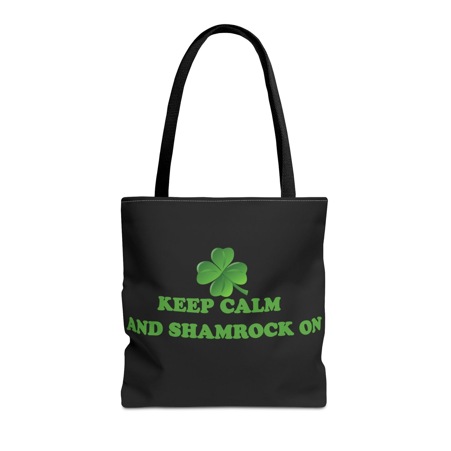 St. Patrick's Day Tote Bag - Keep Calm and Shamrock On