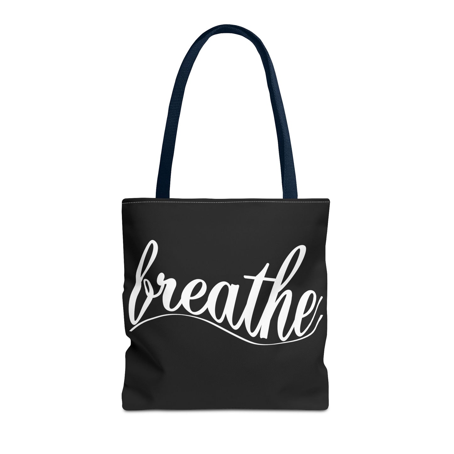 Inspirational 'Breathe' Tote Bag - Motivational Everyday Carry