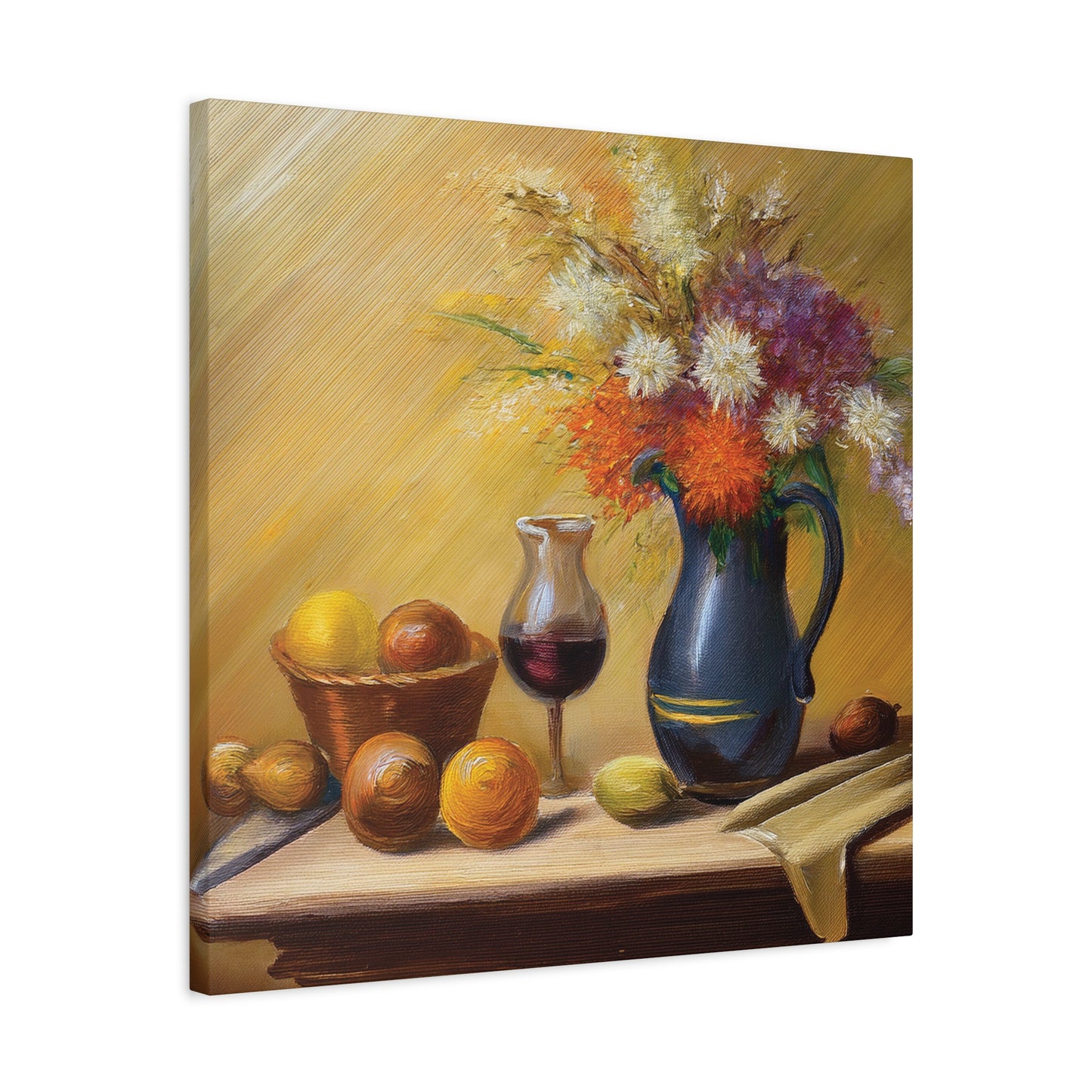 Canvas Print - Vibrant Still Life Symphony