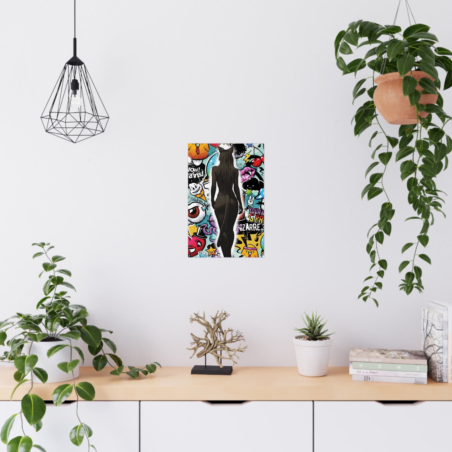 Cosplay Catgirl Dream – Vibrant Anime Pop Art Poster for Bold Wall Statements - Anime Poster